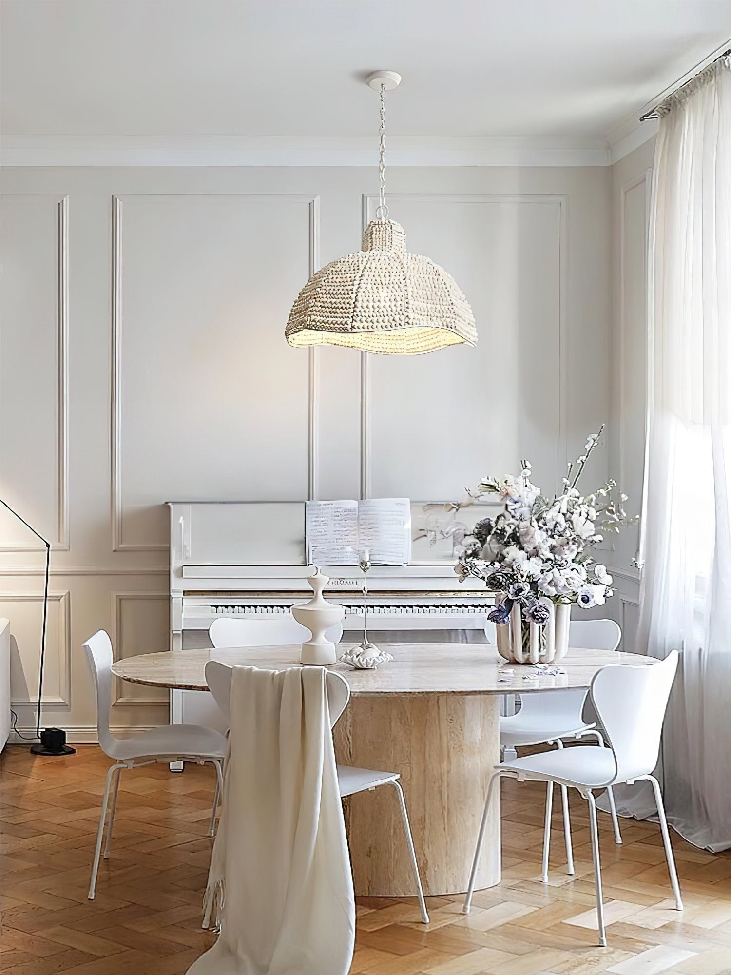 Veliraris Postmodern Luxury Wood Pendant Lamp - Letslighting