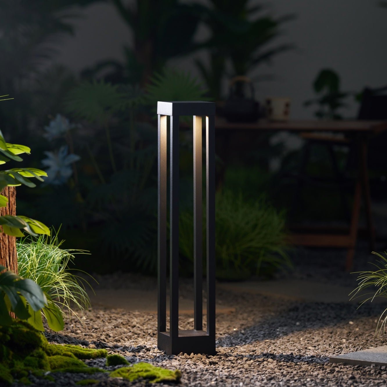Obsidian Post Outdoor Light - Letslighting