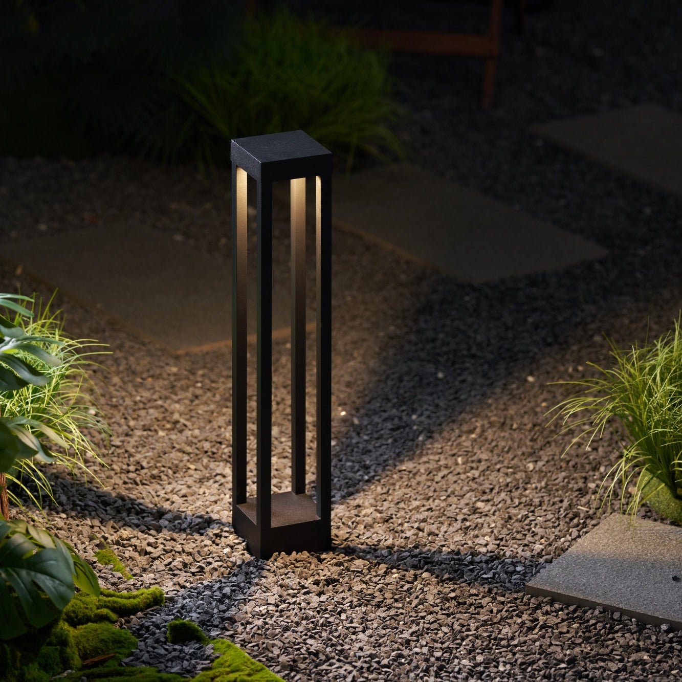 Obsidian Post Outdoor Light - Letslighting