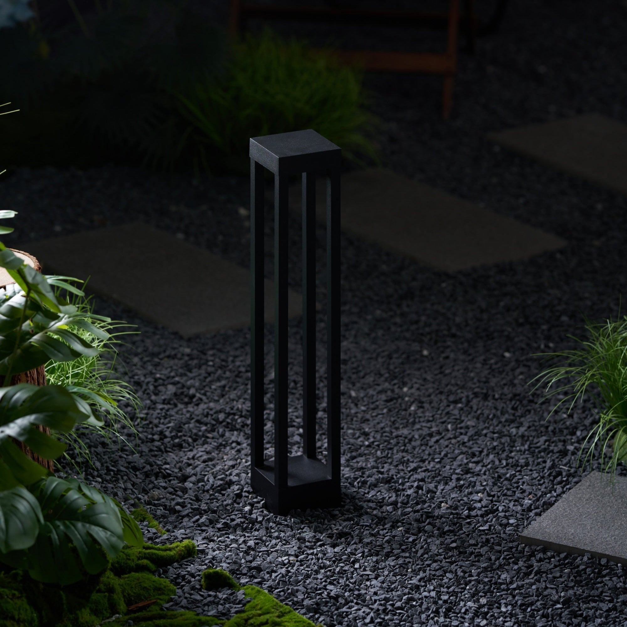 Obsidian Post Outdoor Light - Letslighting