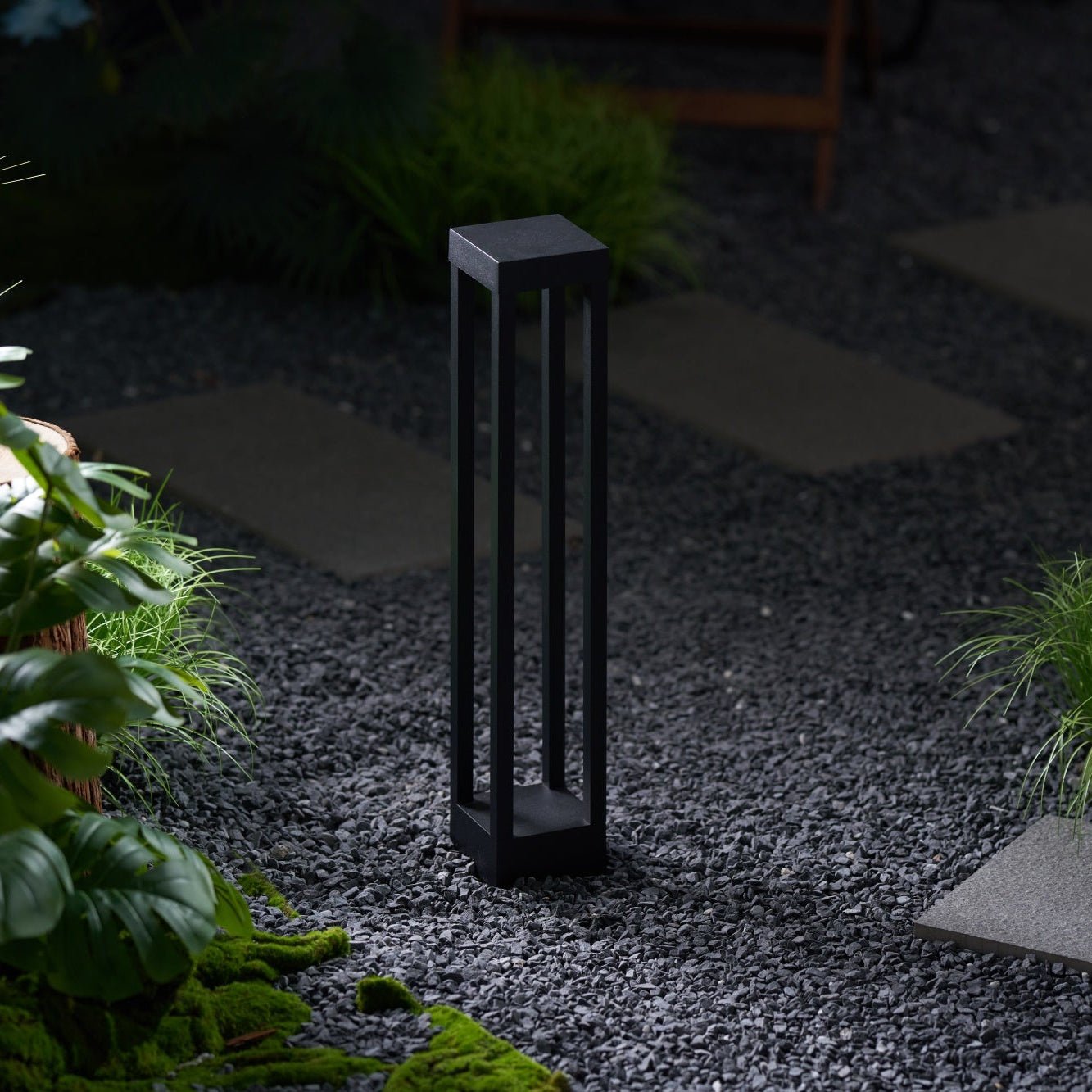 Obsidian Post Outdoor Light - Letslighting