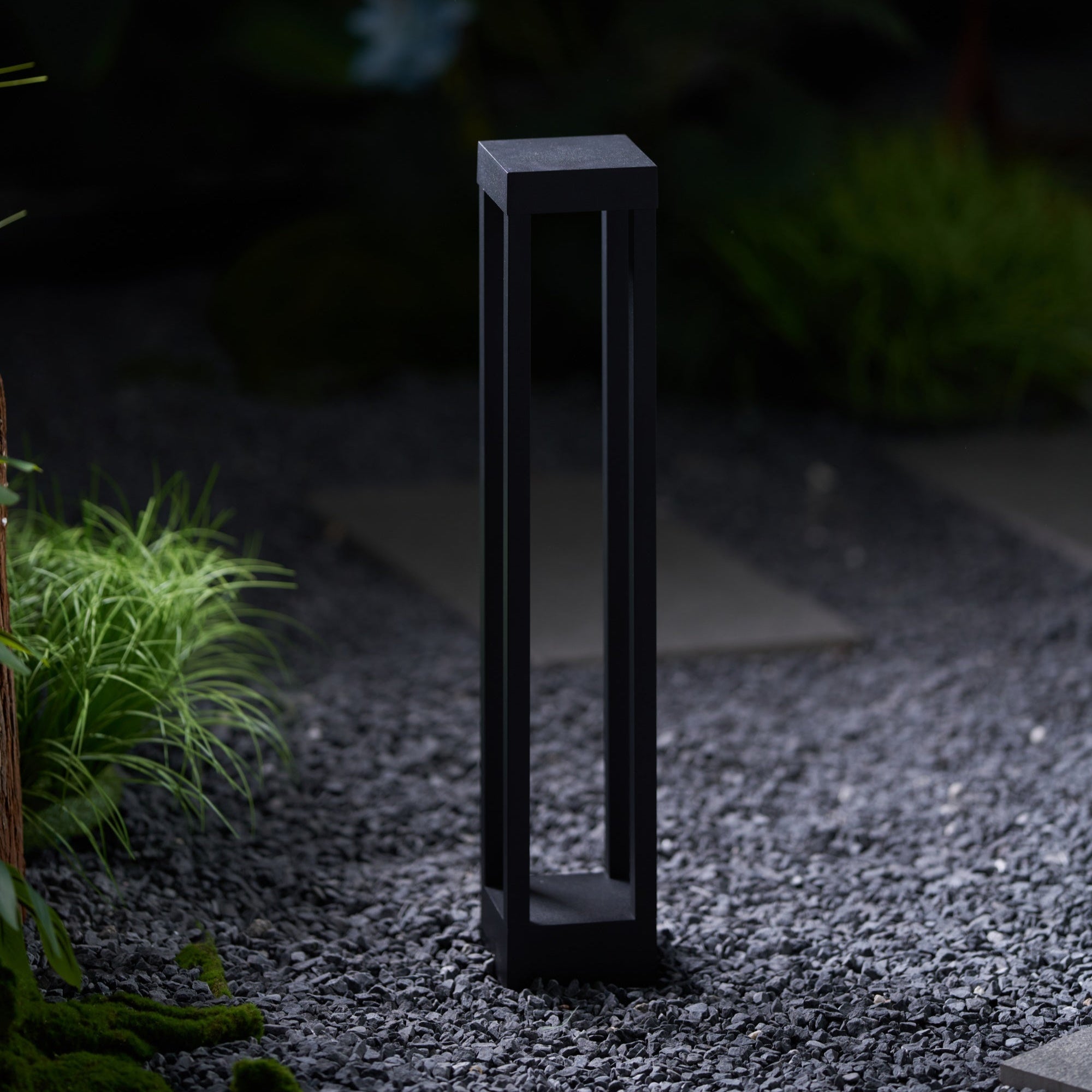 Obsidian Post Outdoor Light - Letslighting