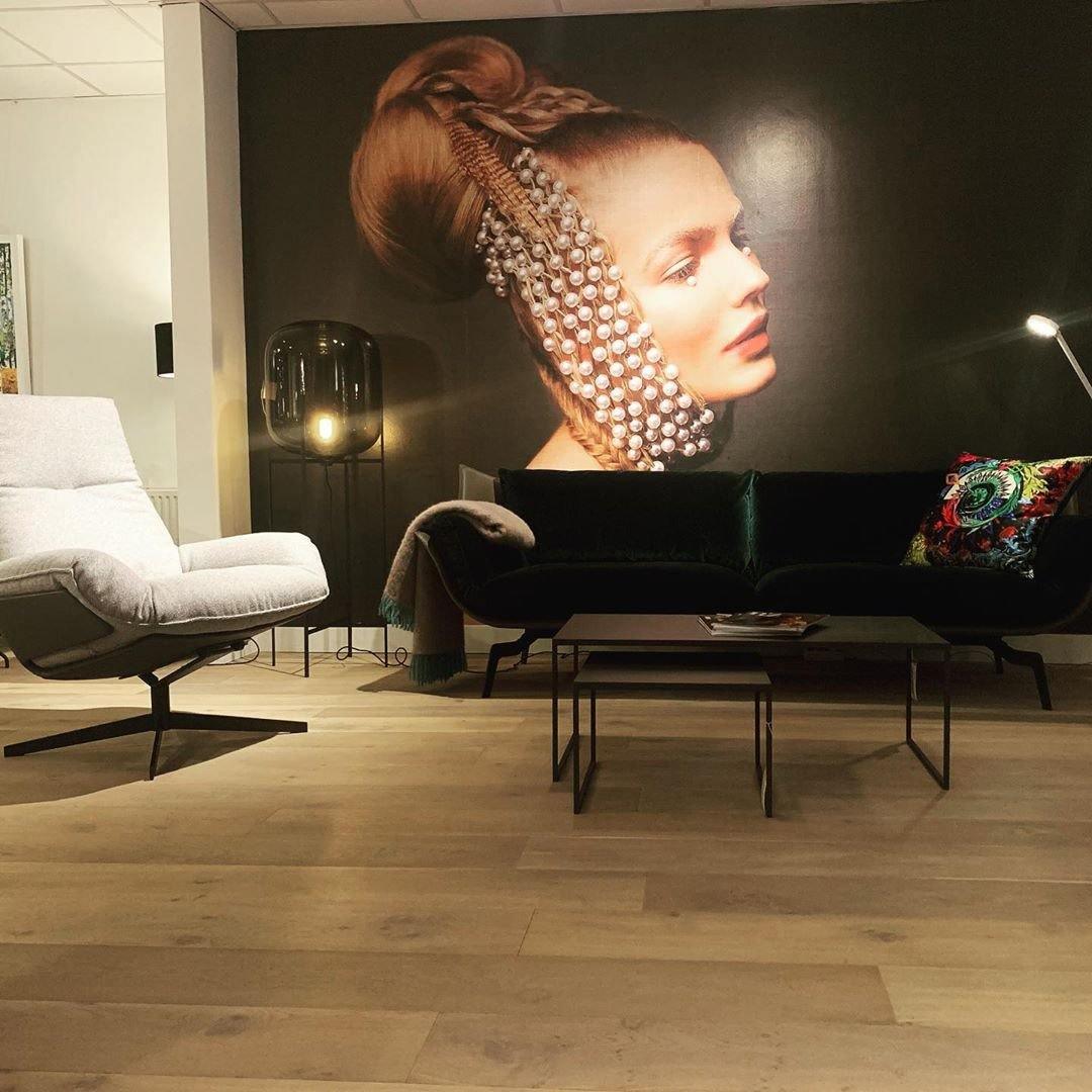 Zevia Glass Industrial Floor lamp - Letslighting