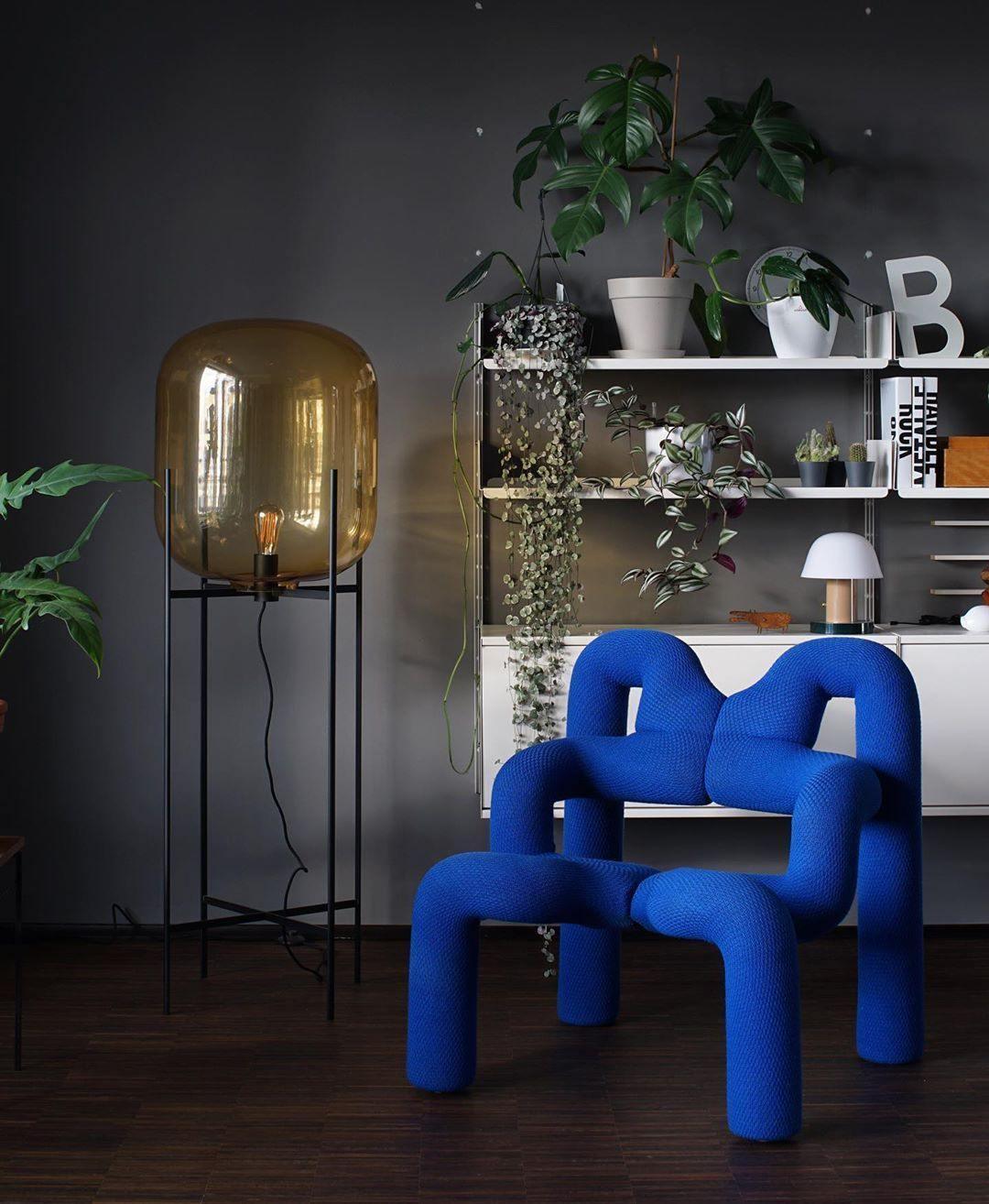 Zevia Glass Industrial Floor lamp - Letslighting