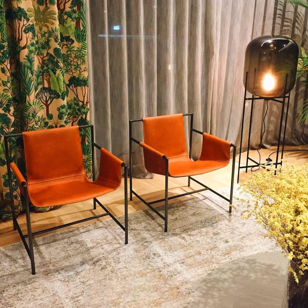 Zevia Glass Industrial Floor lamp - Letslighting