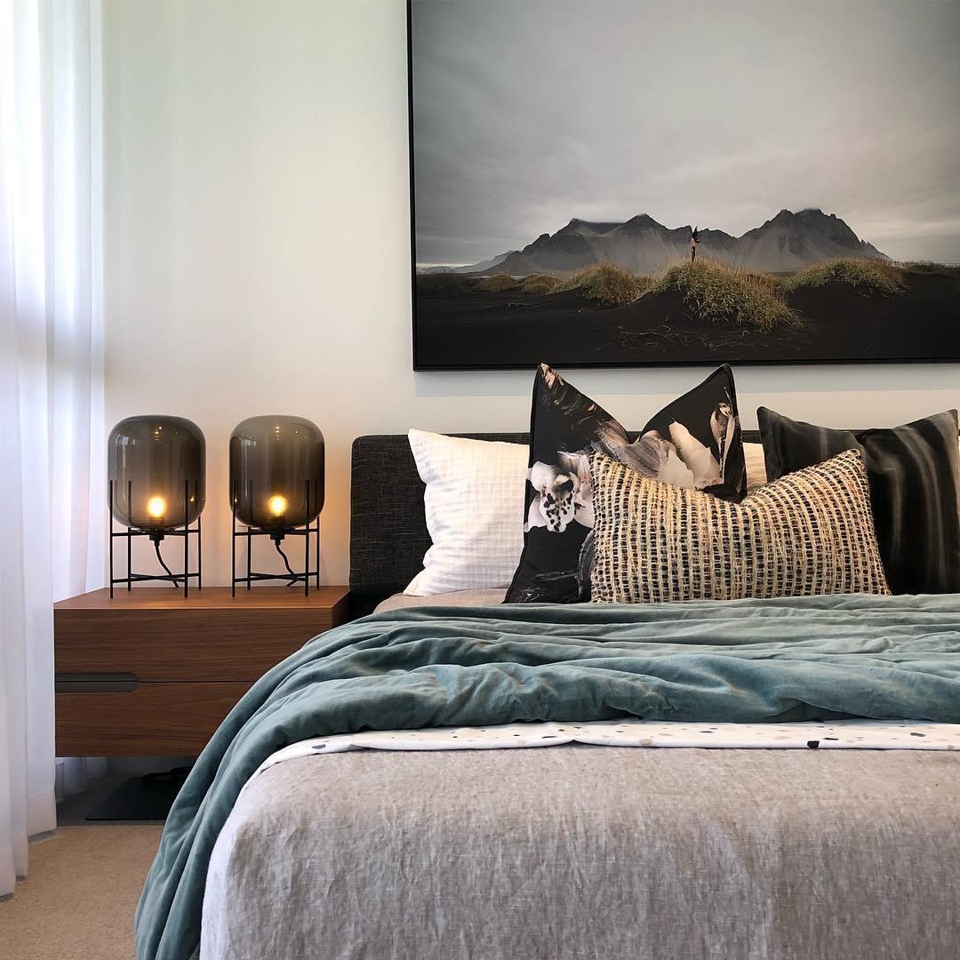 Zevia Glass Industrial Floor lamp - Letslighting