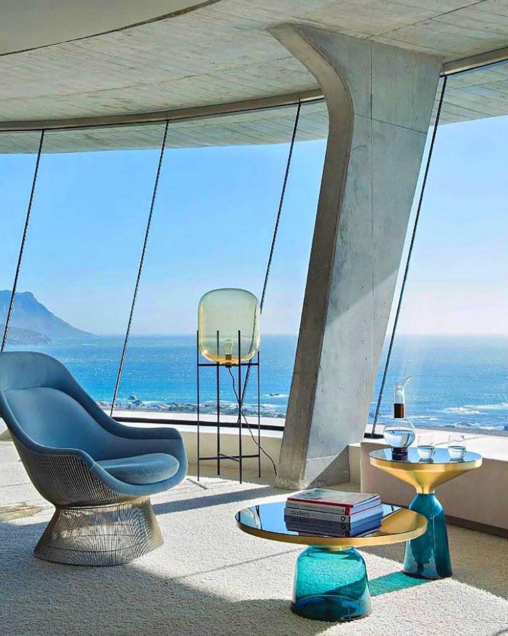 Zevia Glass Industrial Floor lamp - Letslighting