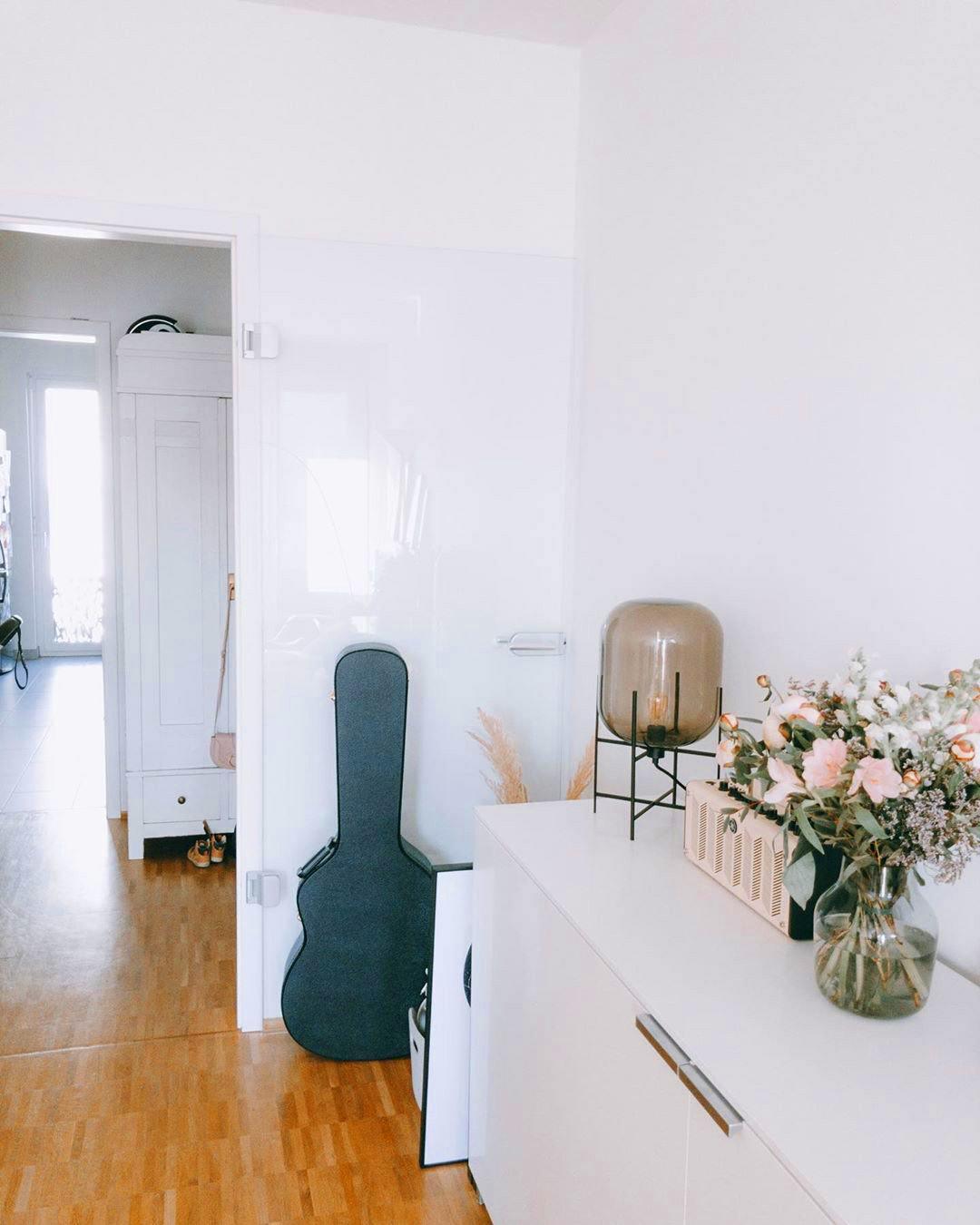 Zevia Glass Industrial Floor lamp - Letslighting