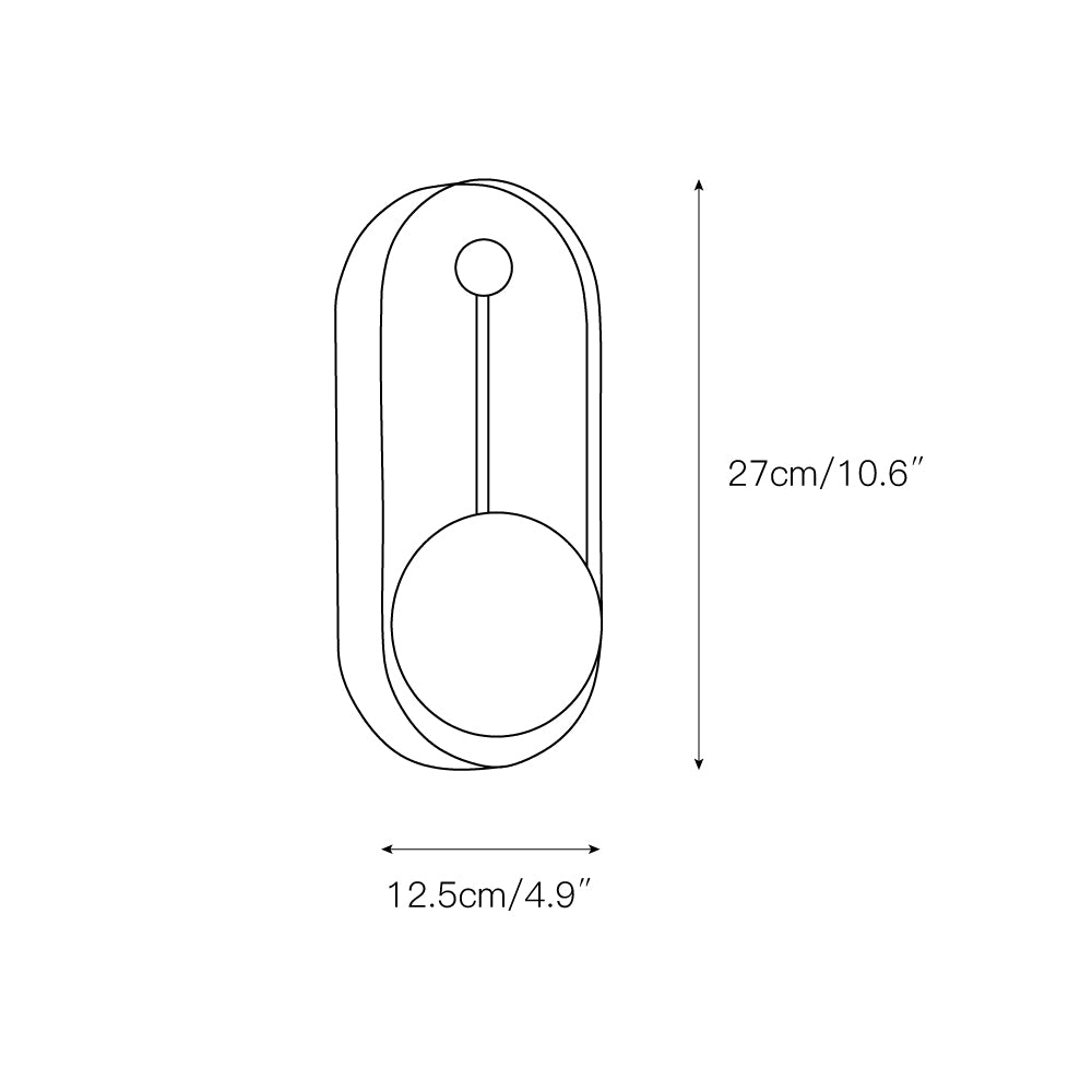 Evtala Modern Minimalist Alabaster Wall Lamp - Letslighting