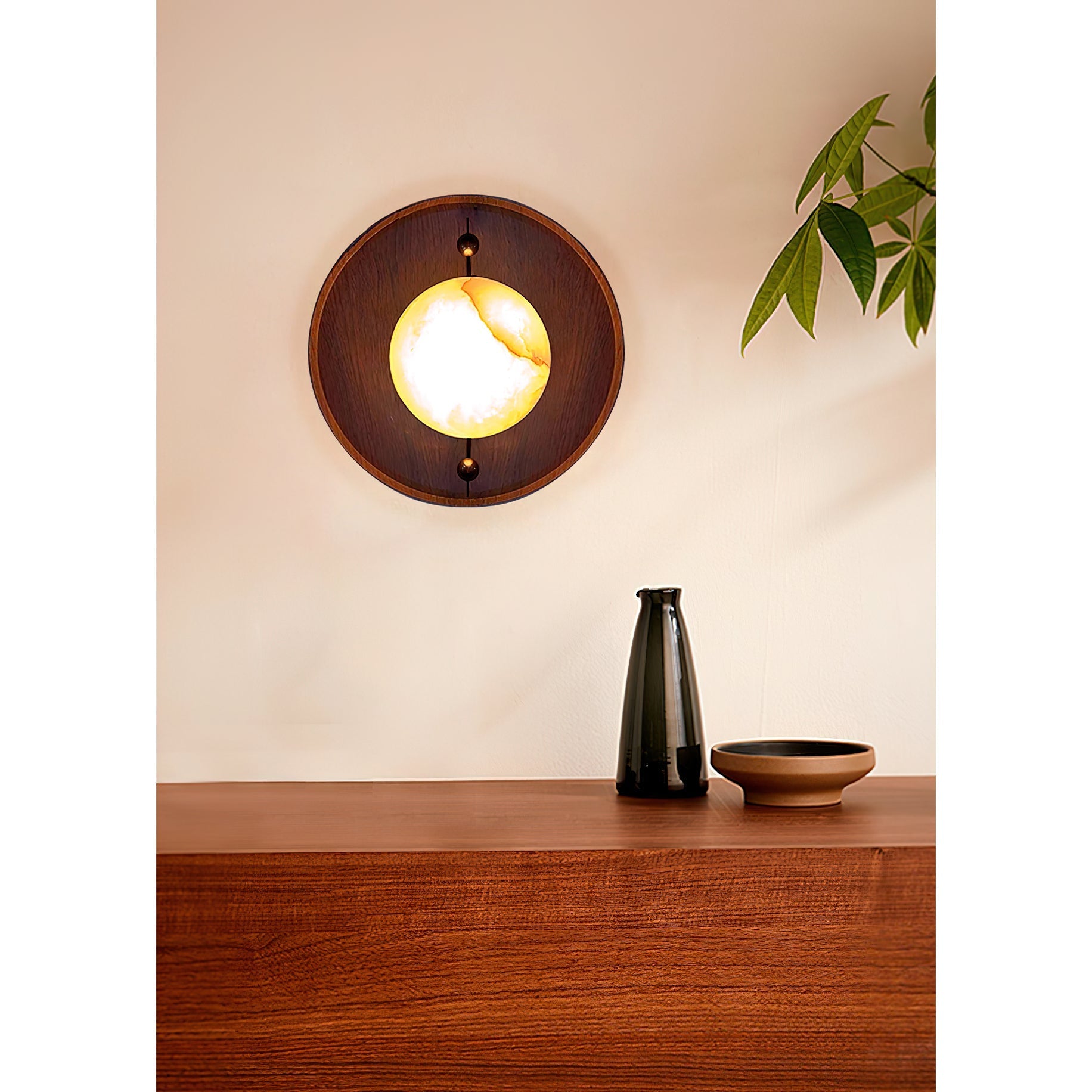 Evtala Modern Minimalist Alabaster Wall Lamp - Letslighting