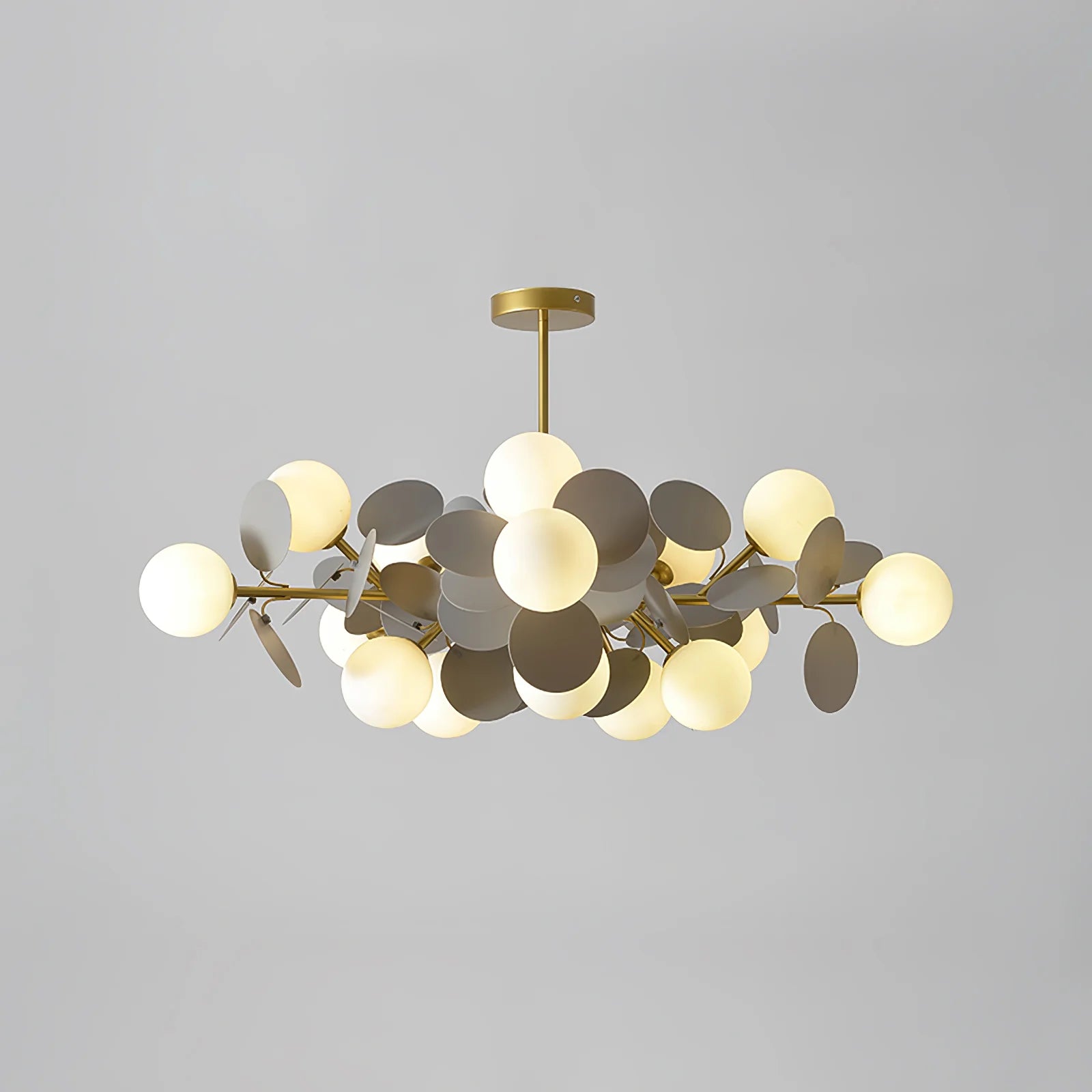 Aria Multicolored Flower Branch Chandelier Living Room - Letslighting