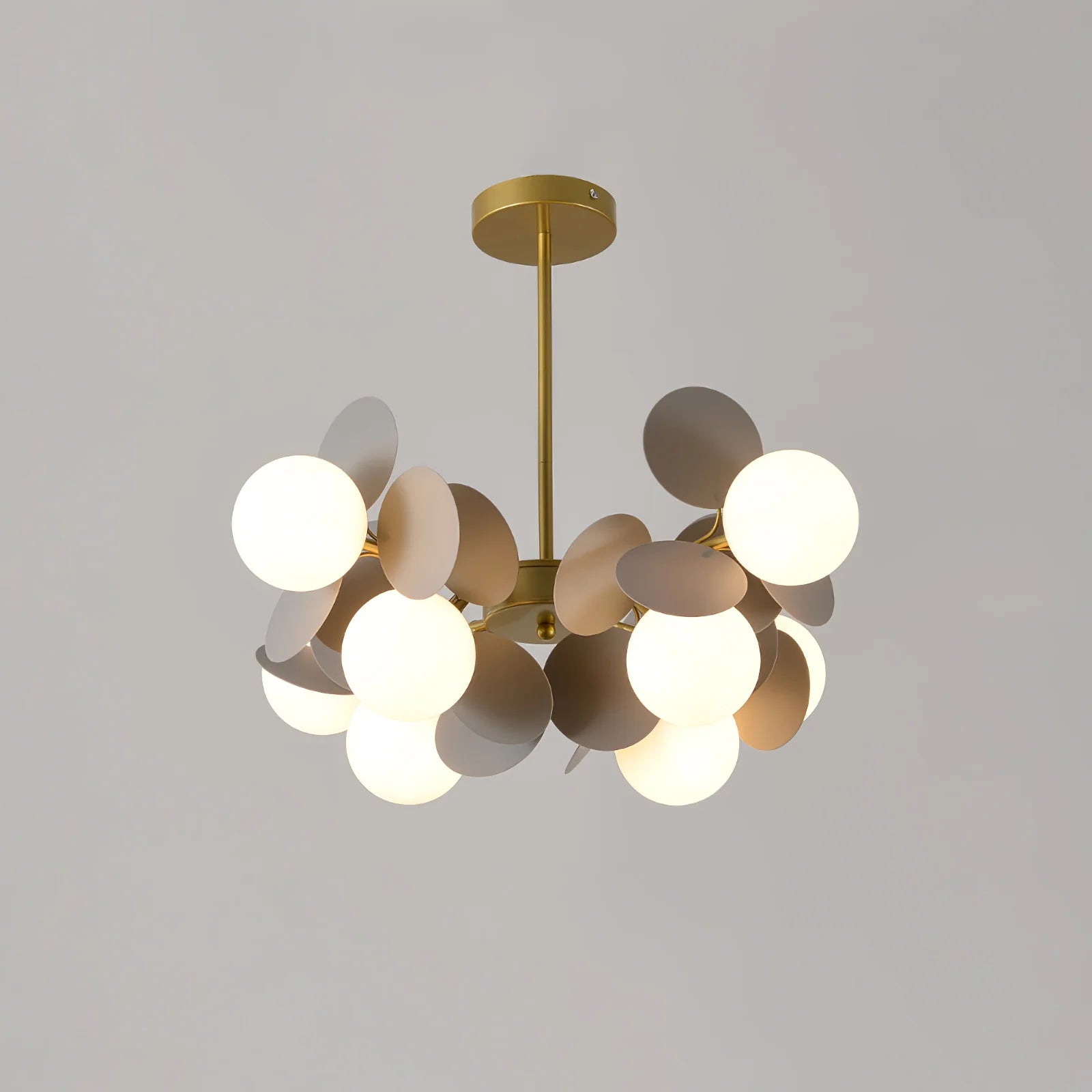 Aria Multicolored Flower Branch Chandelier Living Room - Letslighting