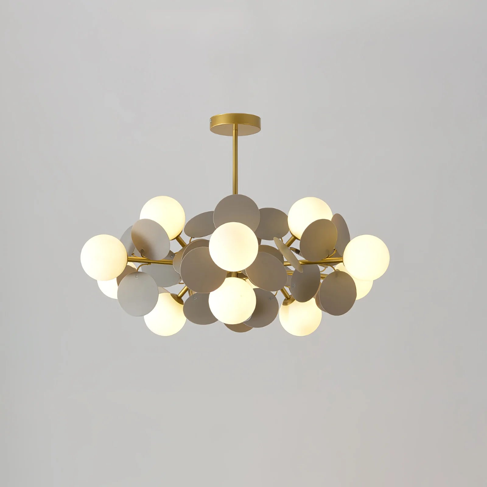 Aria Multicolored Flower Branch Chandelier Living Room - Letslighting