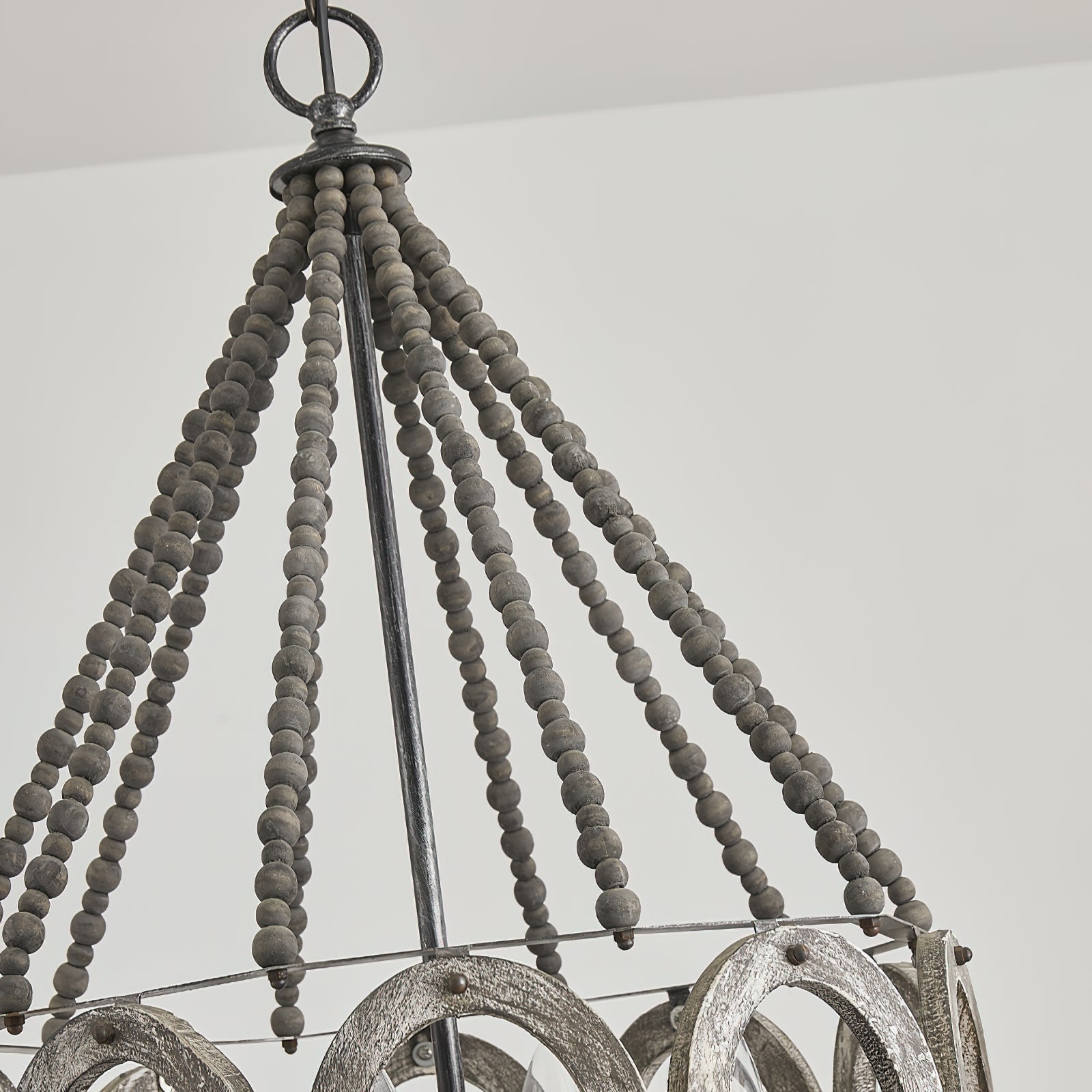 Zasorila Vintage Wooden Chandelier - Letslighting