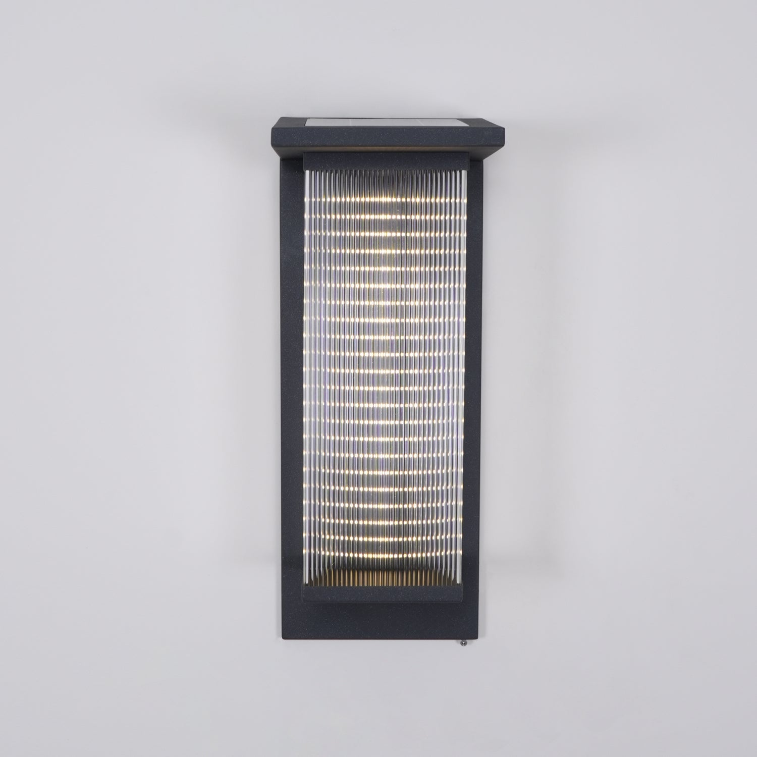 Dependable Unique Box Solar Outdoor Wall Lamp - Letslighting
