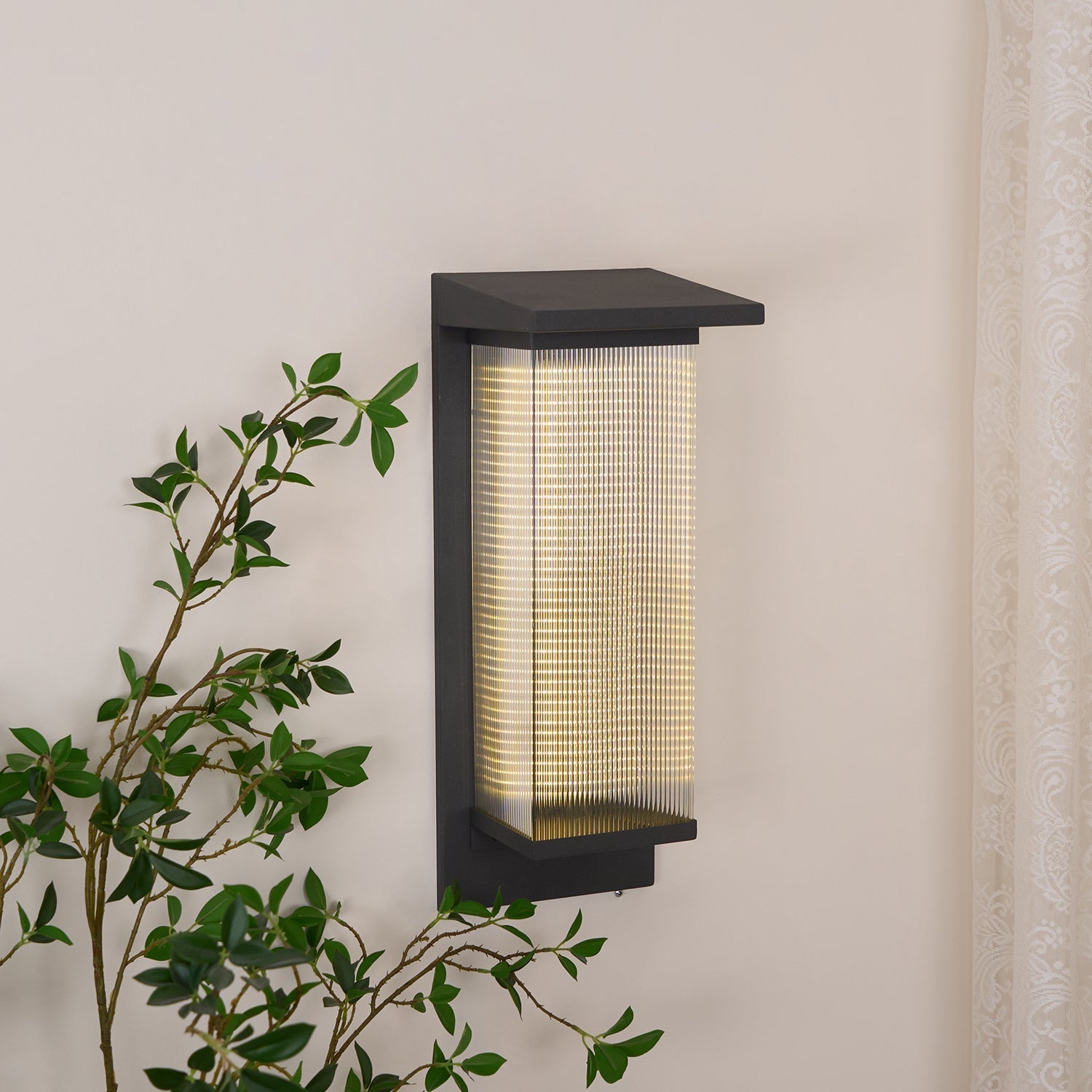 Solarise Steel Contemporary Wall Lamp - Letslighting