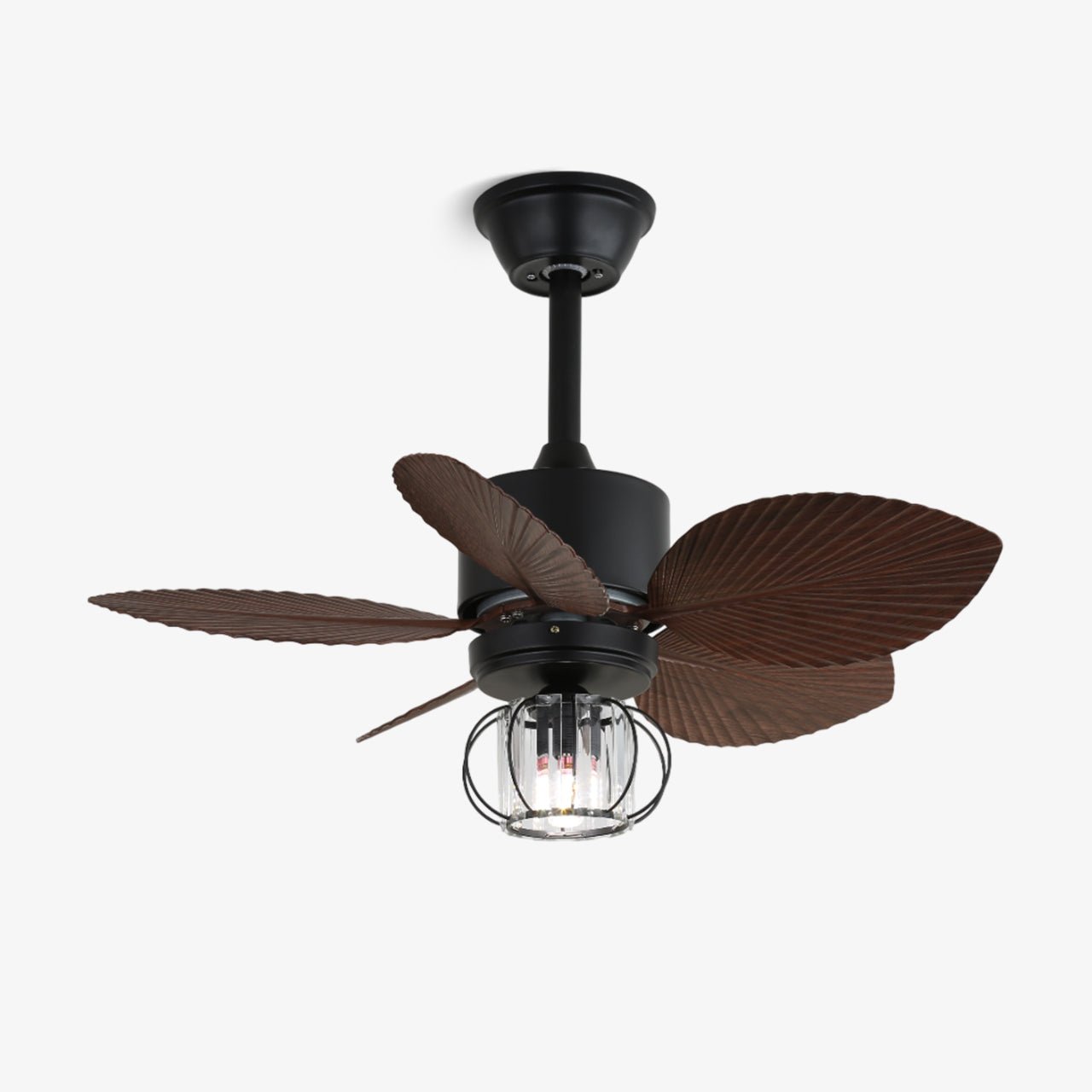 Caden Industrial Ceiling Fan Light - Letslighting