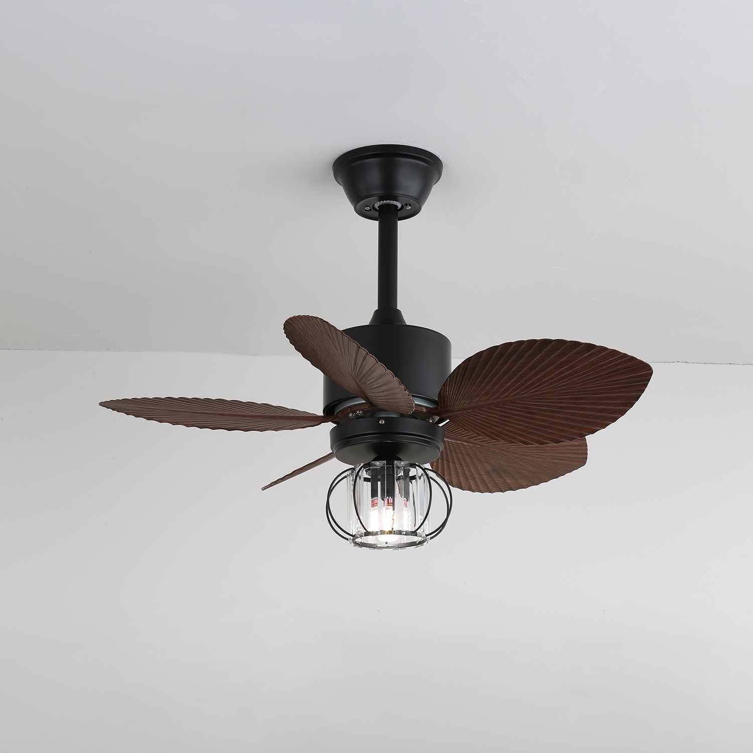 Caden Industrial Ceiling Fan Light - Letslighting