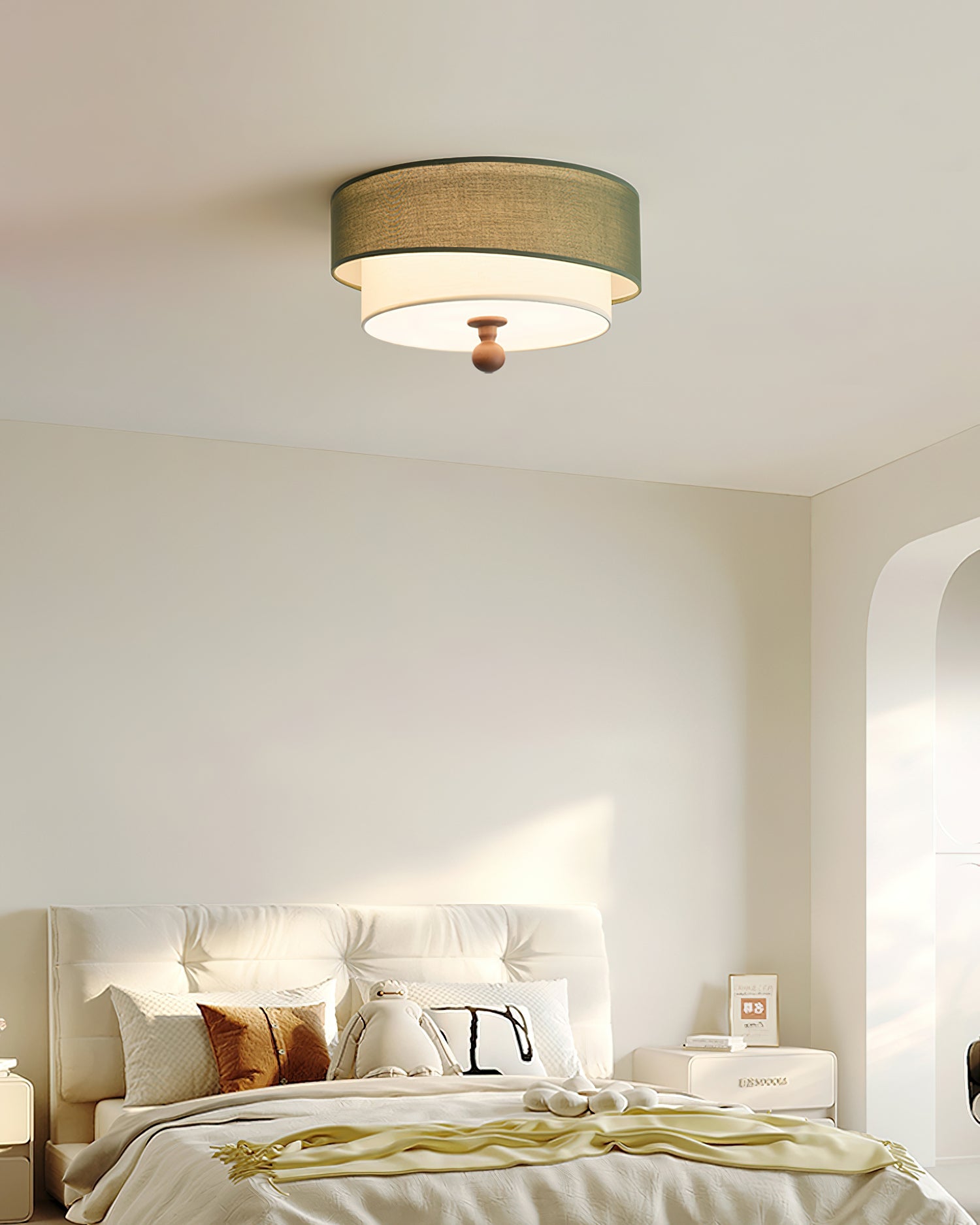 Olten Layered Drum Ceiling Lamp - Letslighting