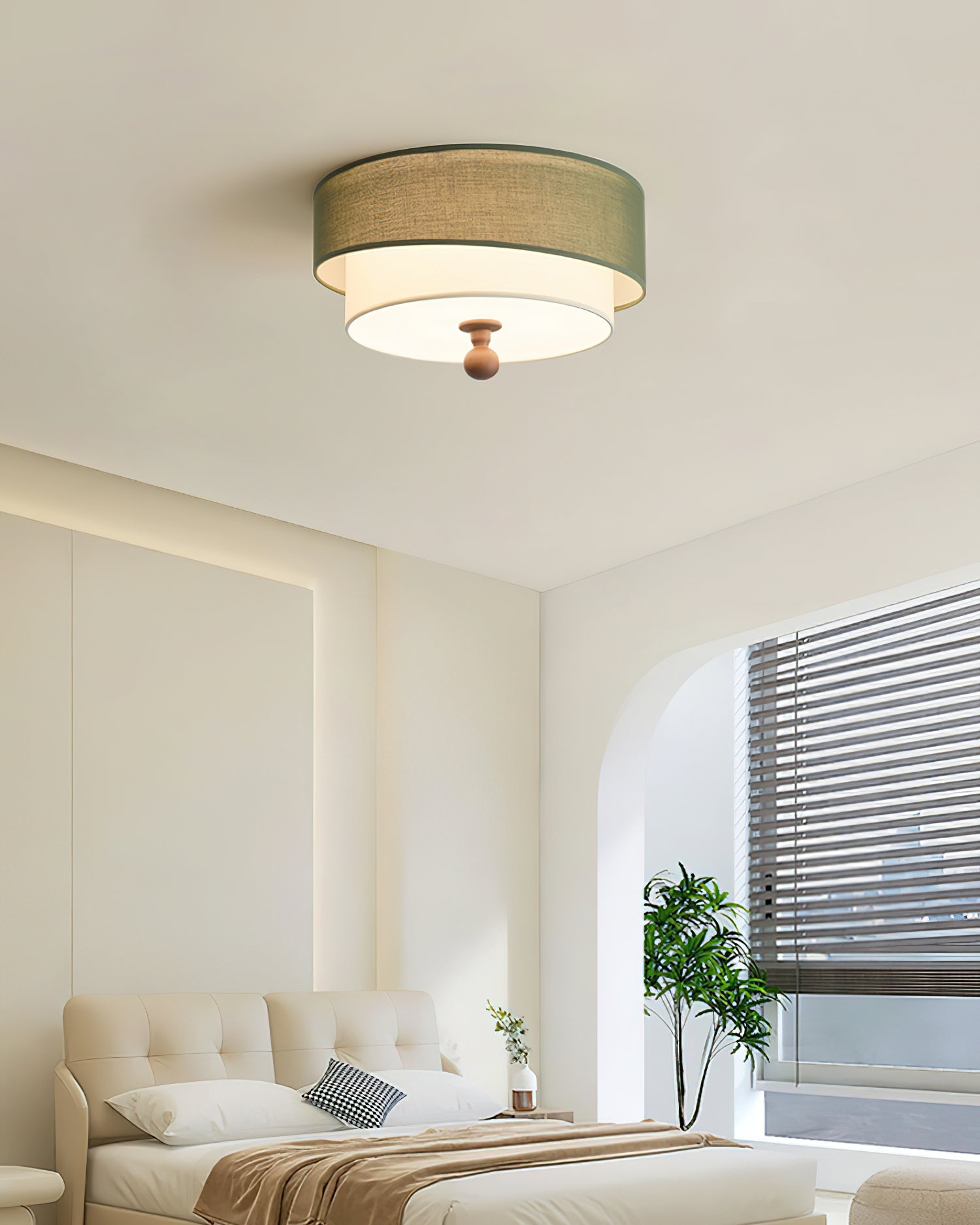 Olten Layered Drum Ceiling Lamp - Letslighting