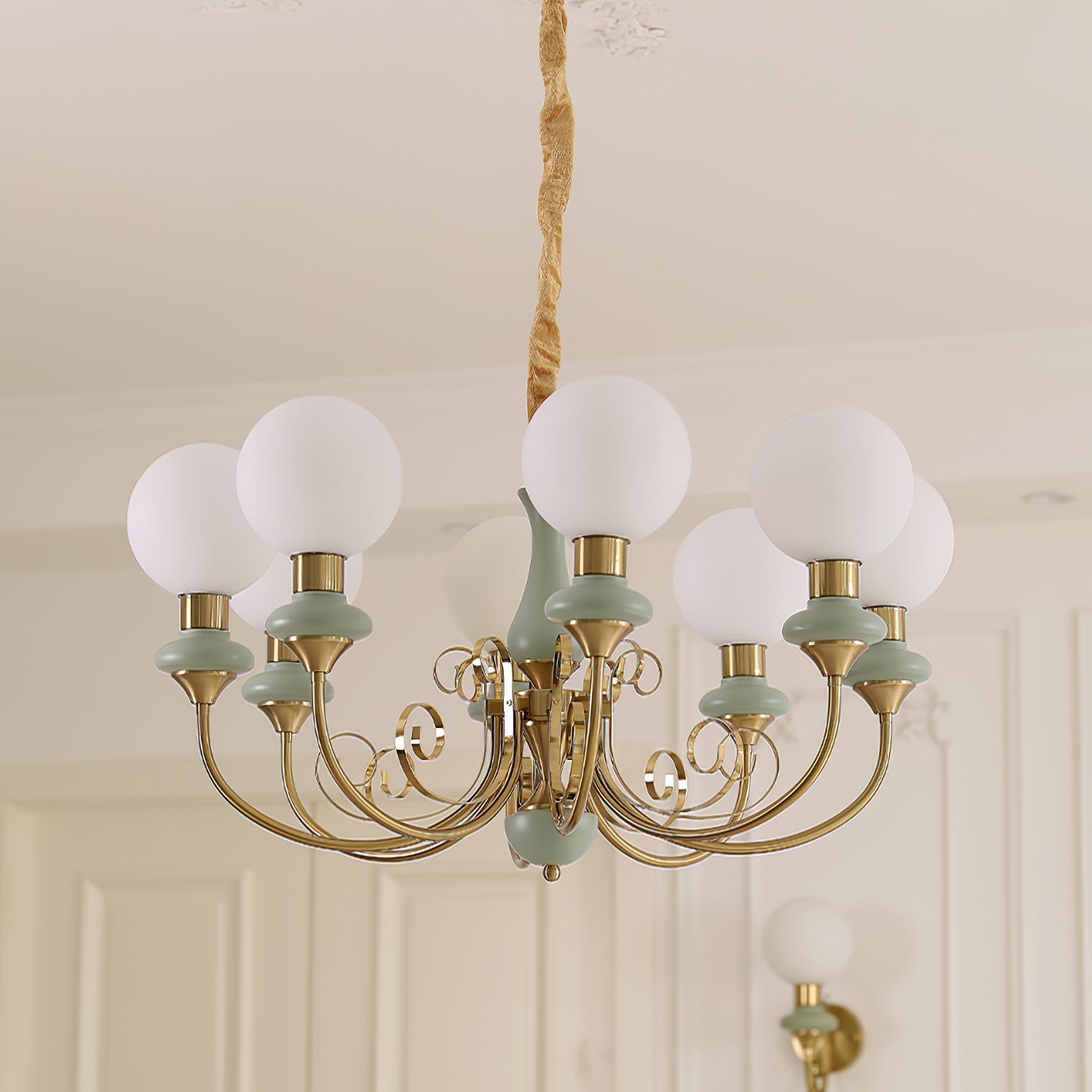 Valentina Modern Creative Chandelier Glass Dining Room Living Room