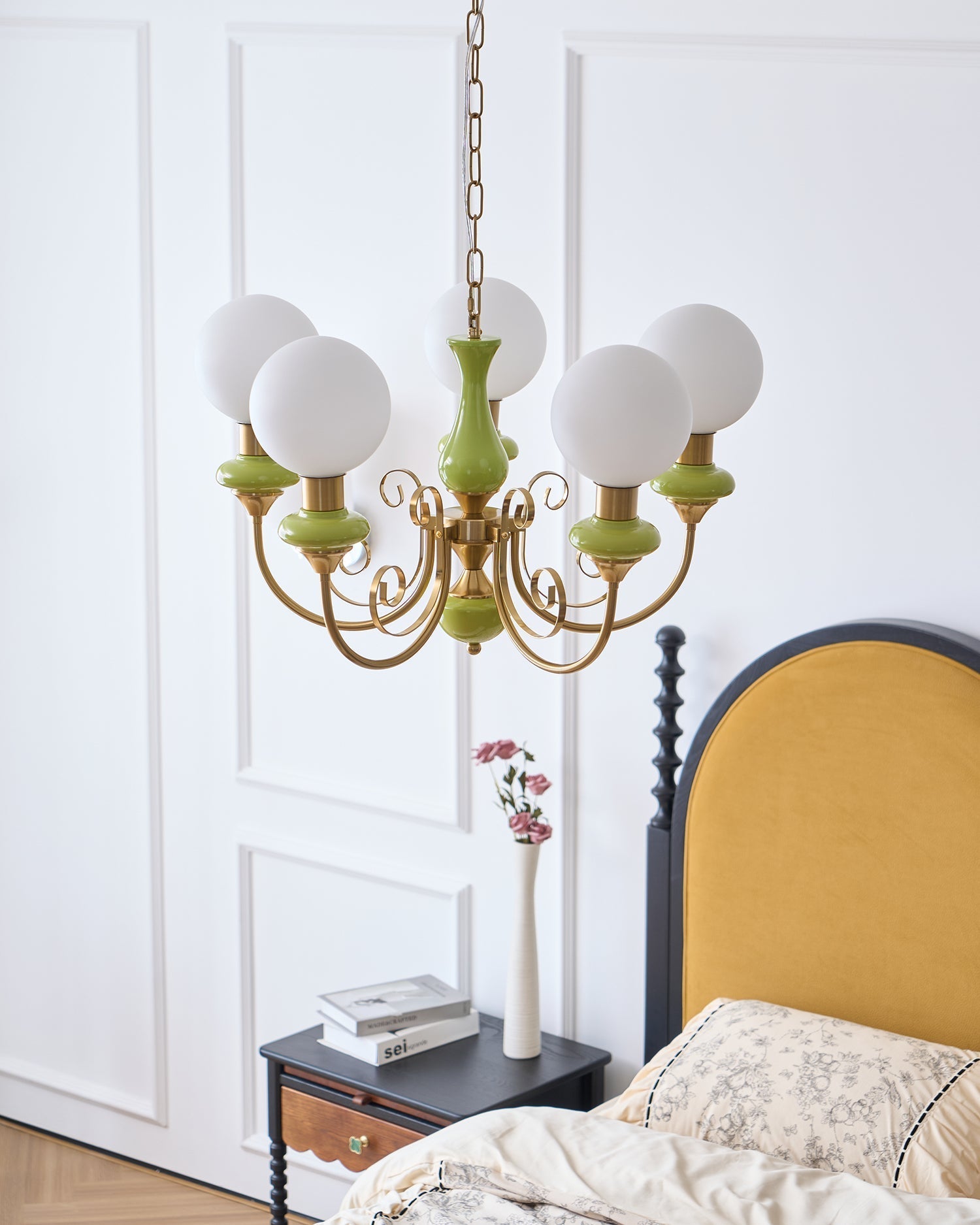 Evsolia Premium Nordic Art Onyx Glass Chandelier - Letslighting
