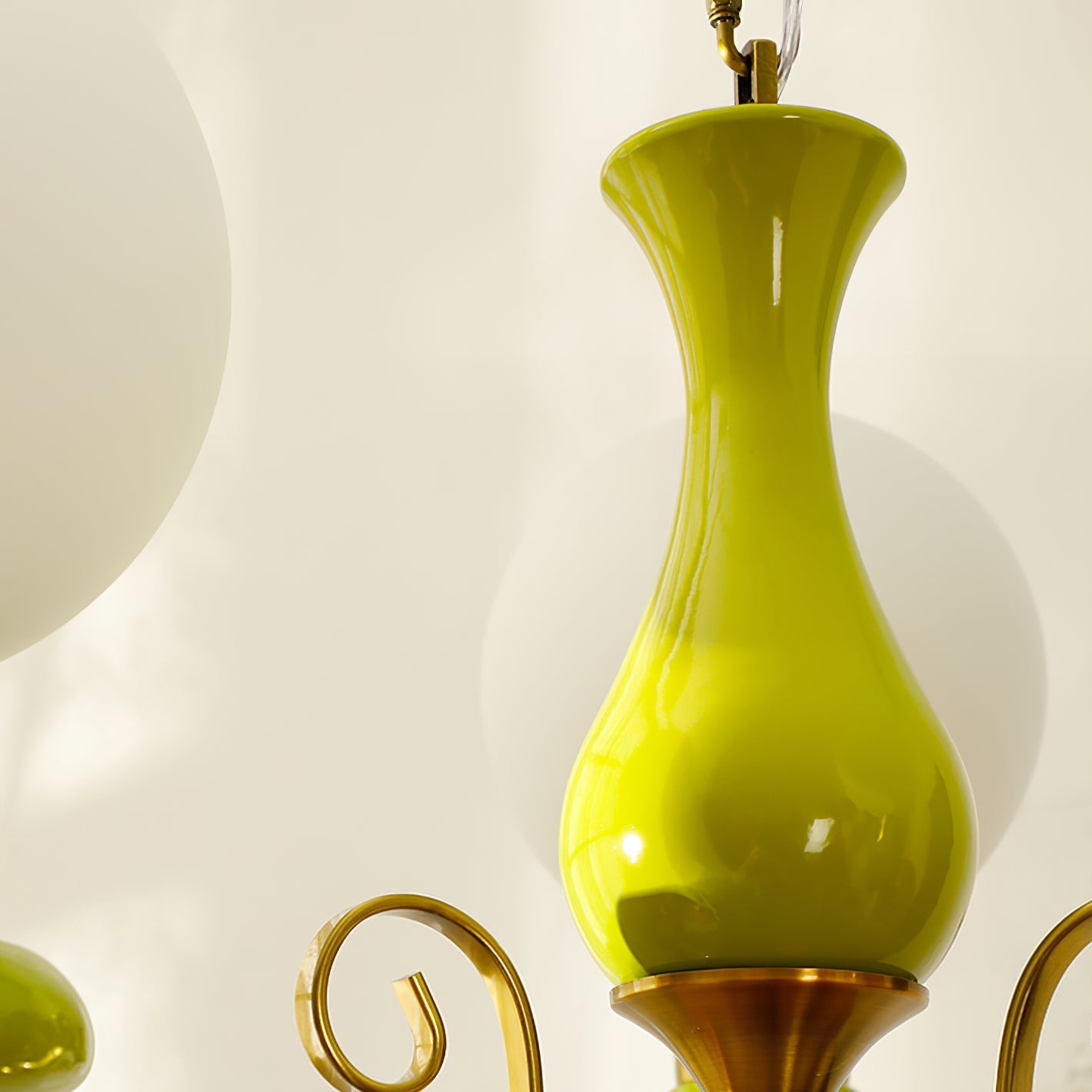 Evsolia Premium Nordic Art Onyx Glass Chandelier - Letslighting