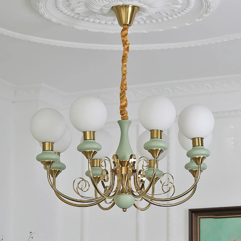 Evsolia Premium Nordic Art Onyx Glass Chandelier - Letslighting
