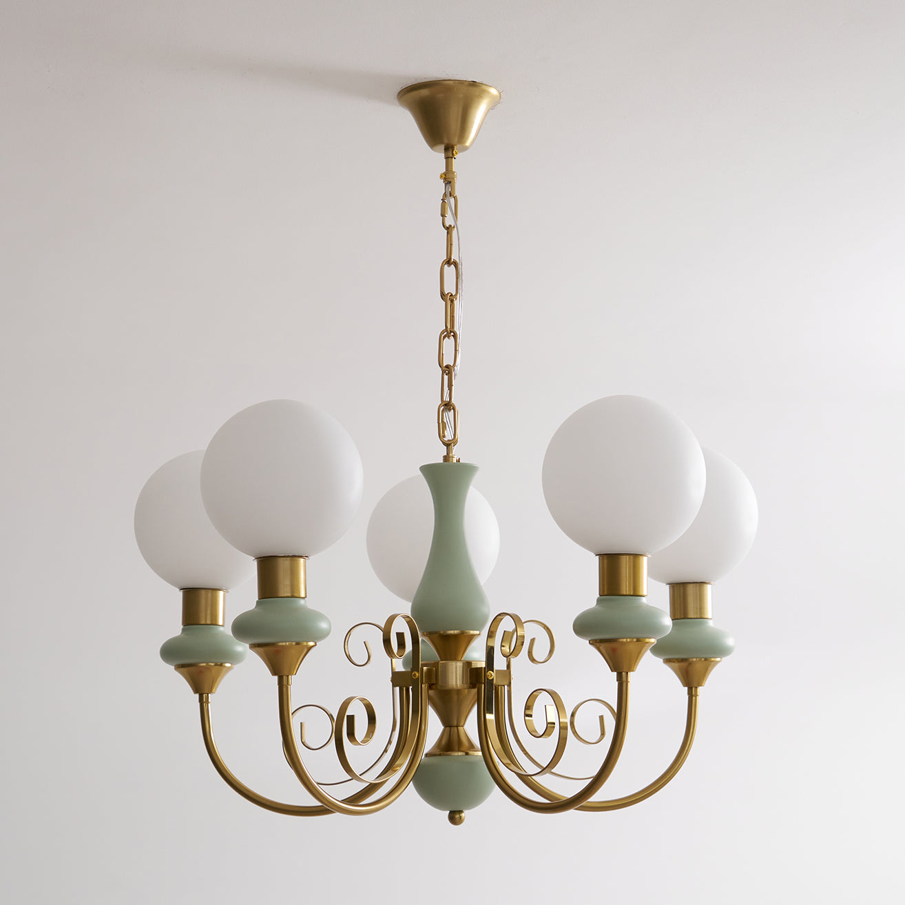 Evsolia Premium Nordic Art Onyx Glass Chandelier - Letslighting