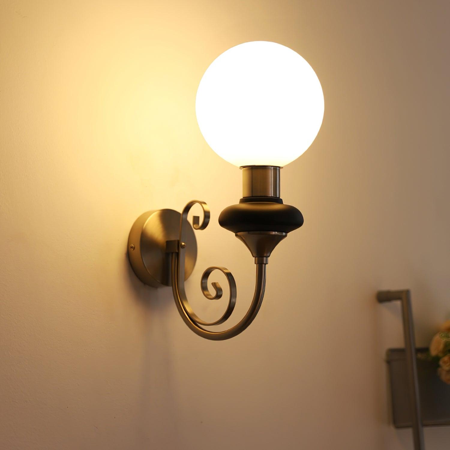 Velin Brass Wall Lamp - Letslighting