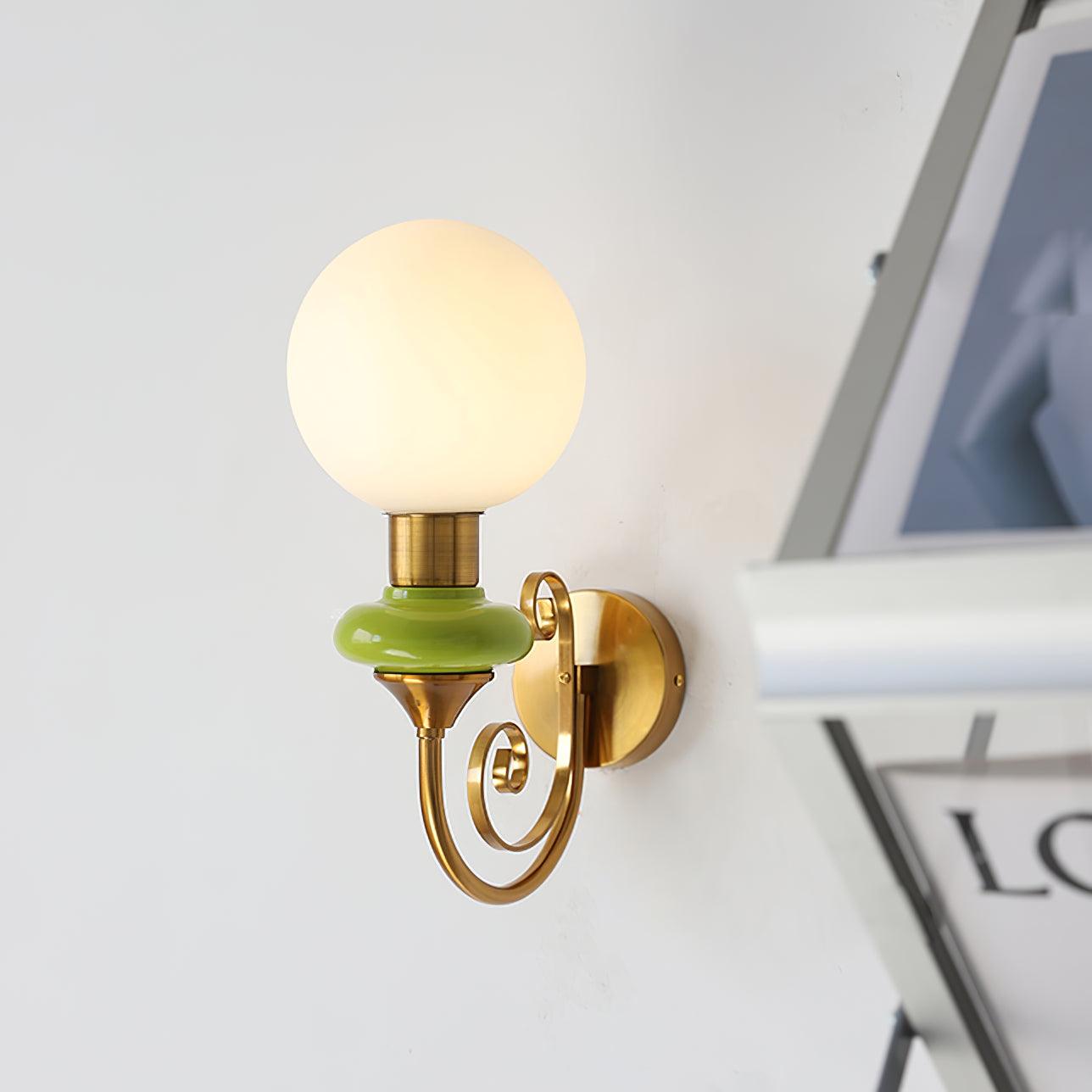 Velin Brass Wall Lamp - Letslighting