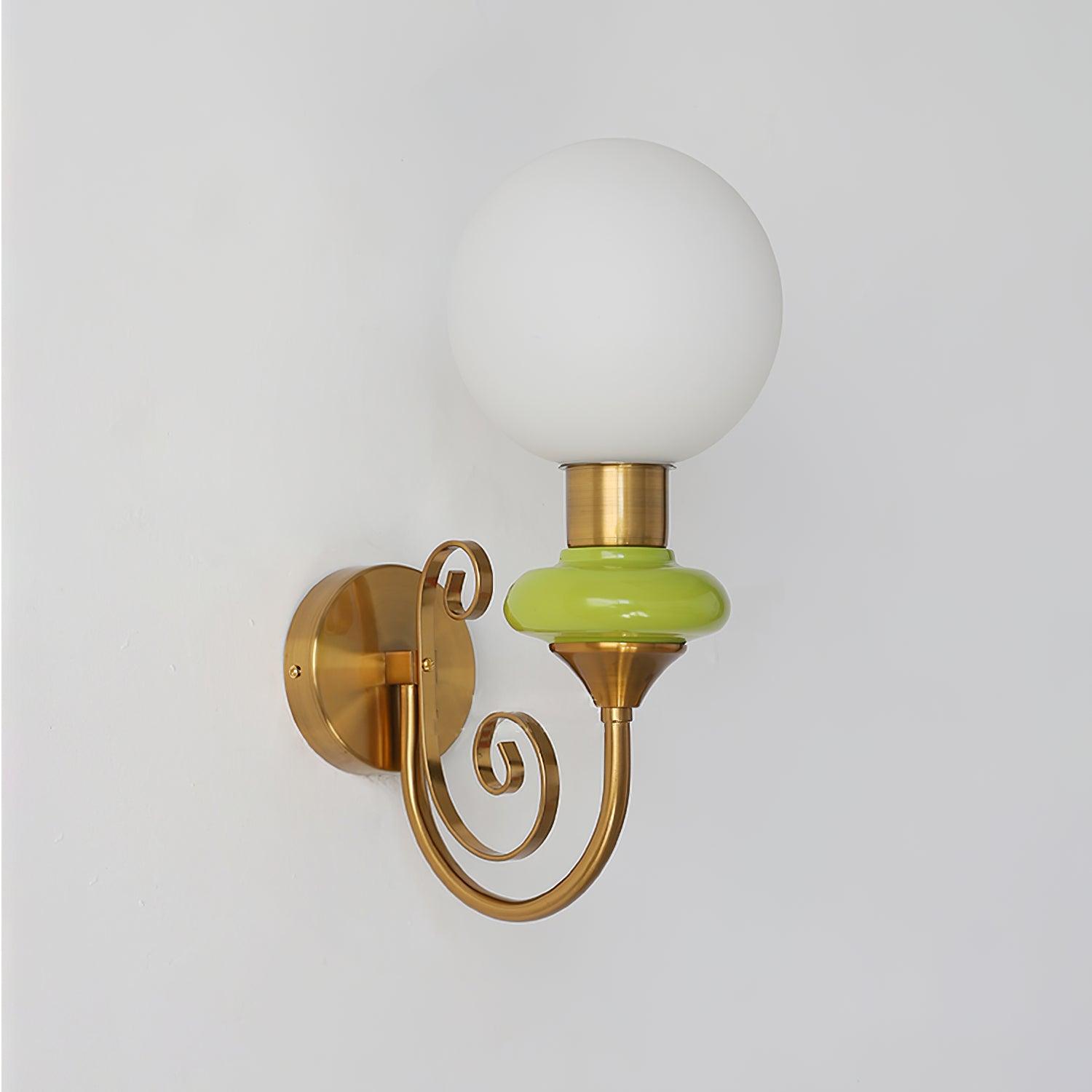 Velin Brass Wall Lamp - Letslighting