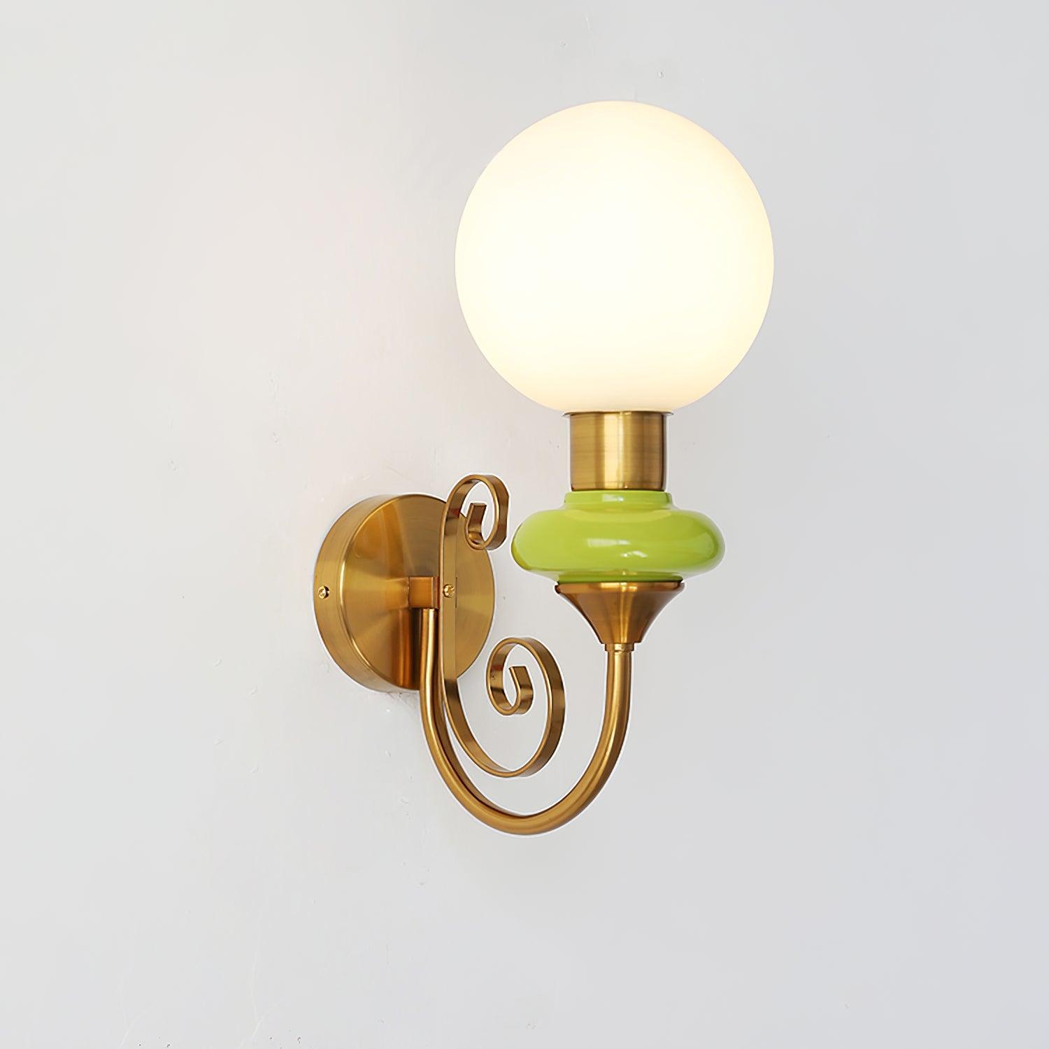 Velin Brass Wall Lamp - Letslighting