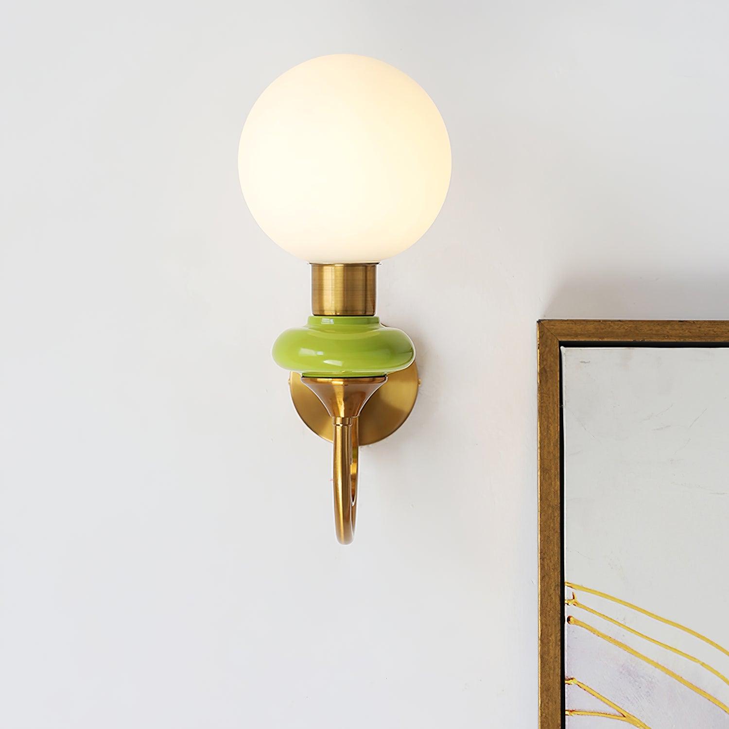 Velin Brass Wall Lamp - Letslighting