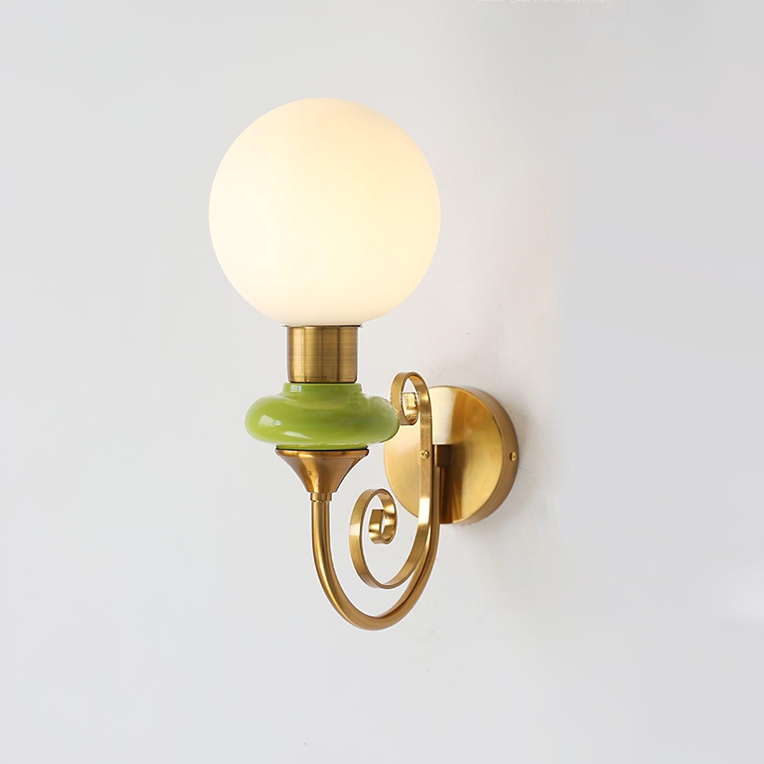 Velin Brass Wall Lamp - Letslighting