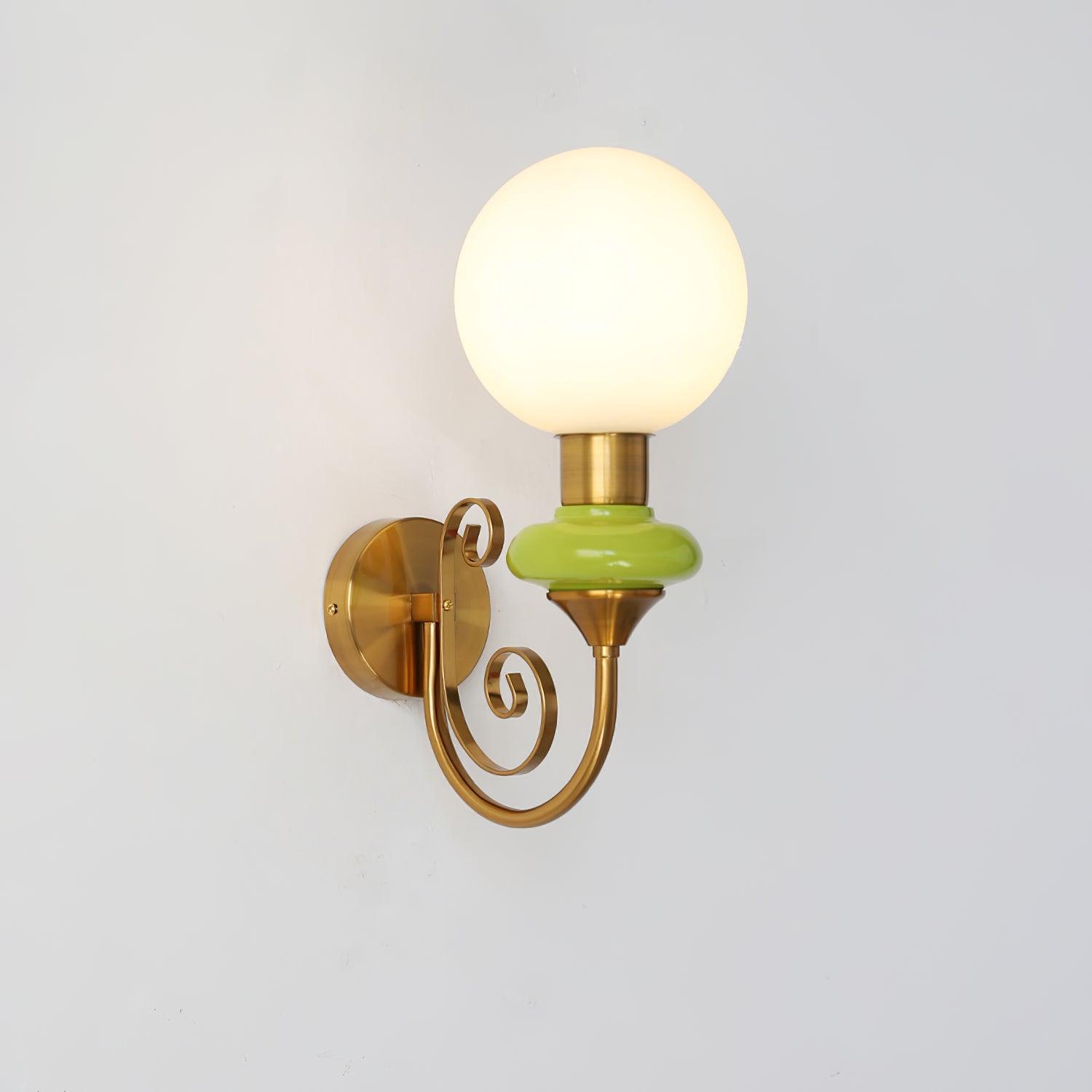 Velin Brass Wall Lamp - Letslighting