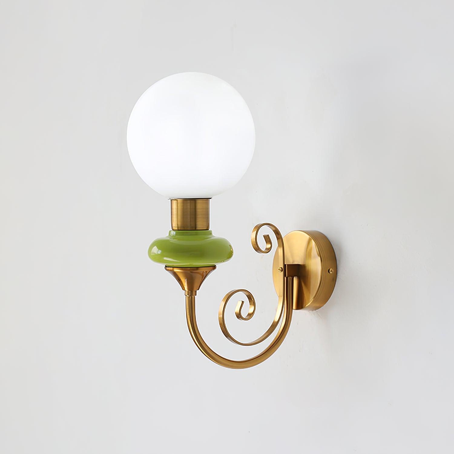 Velin Brass Wall Lamp - Letslighting