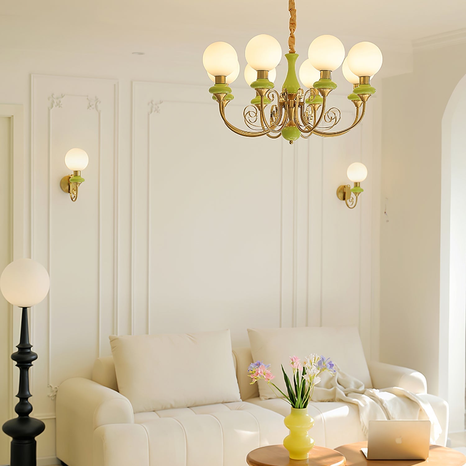 Quirk Premium Nordic Art Glass Wall Lamp - Letslighting