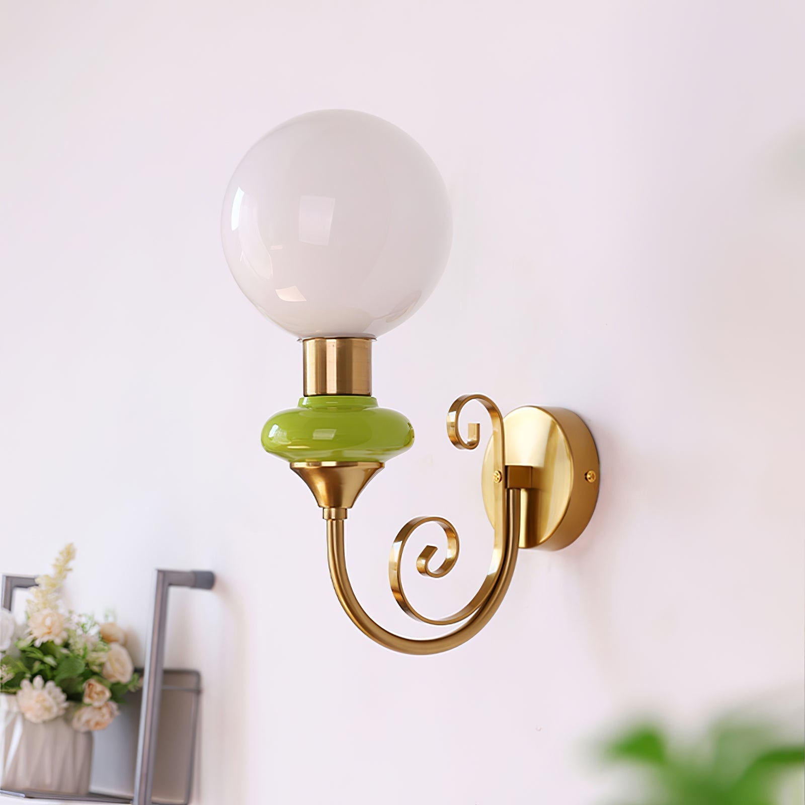 Quirk Premium Nordic Art Glass Wall Lamp - Letslighting