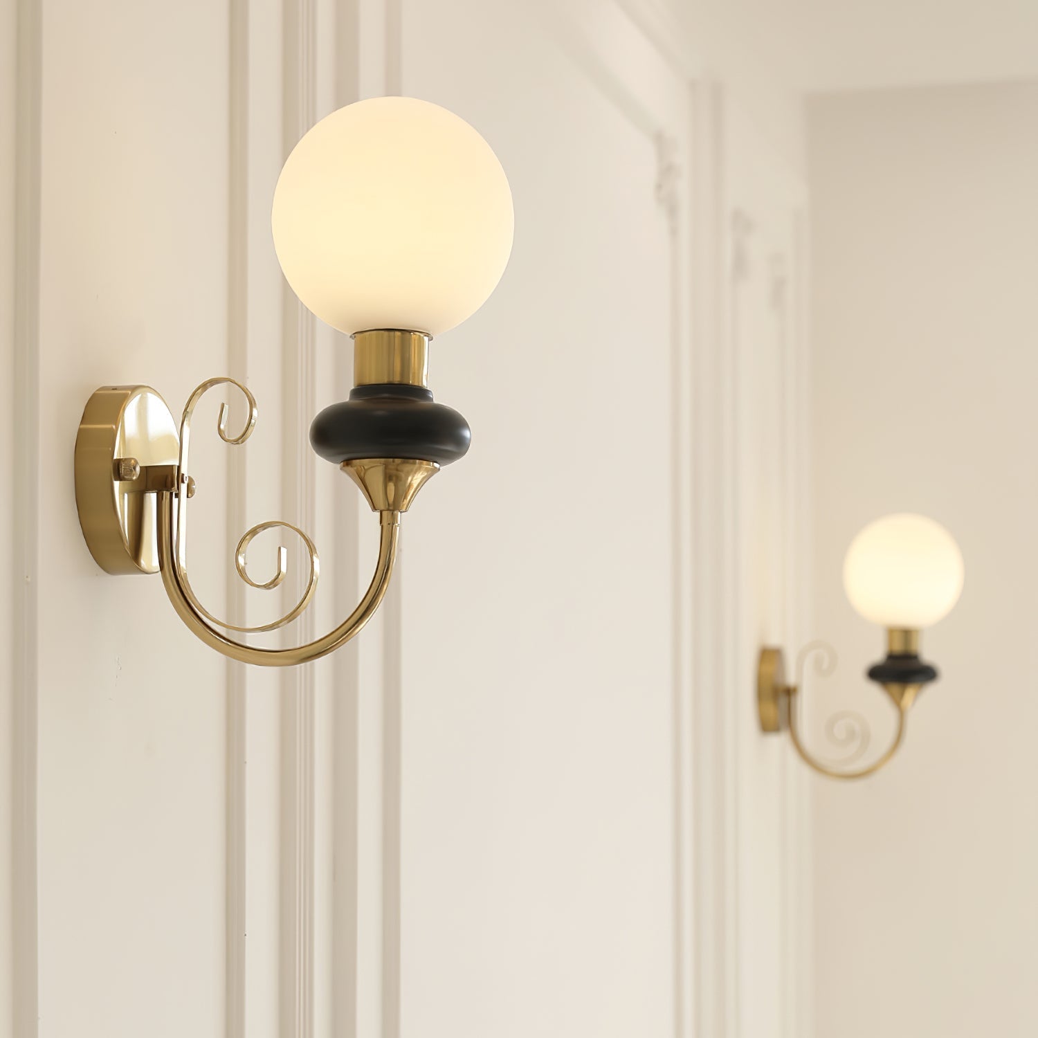 Quirk Premium Nordic Art Glass Wall Lamp - Letslighting