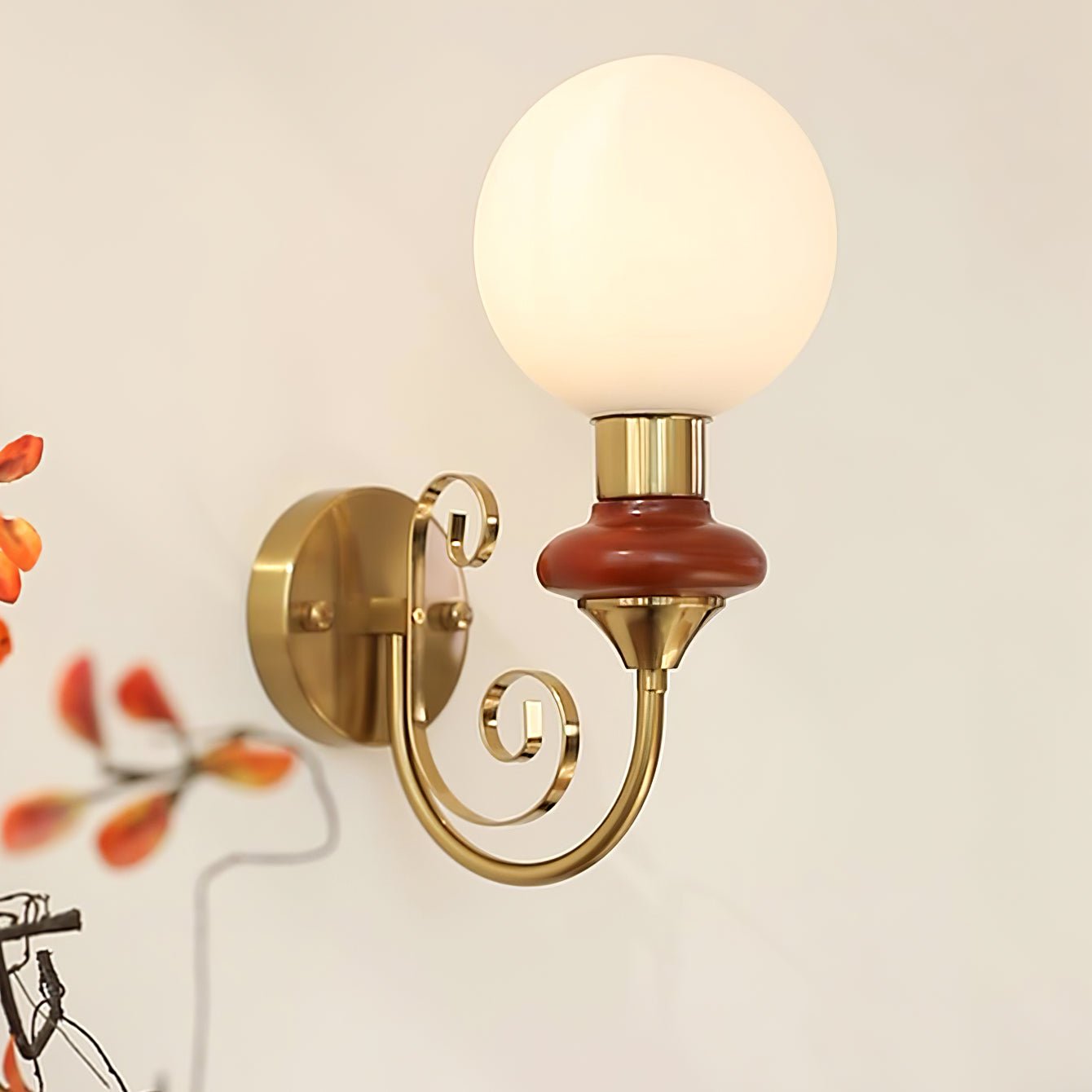 Quirk Premium Nordic Art Glass Wall Lamp - Letslighting