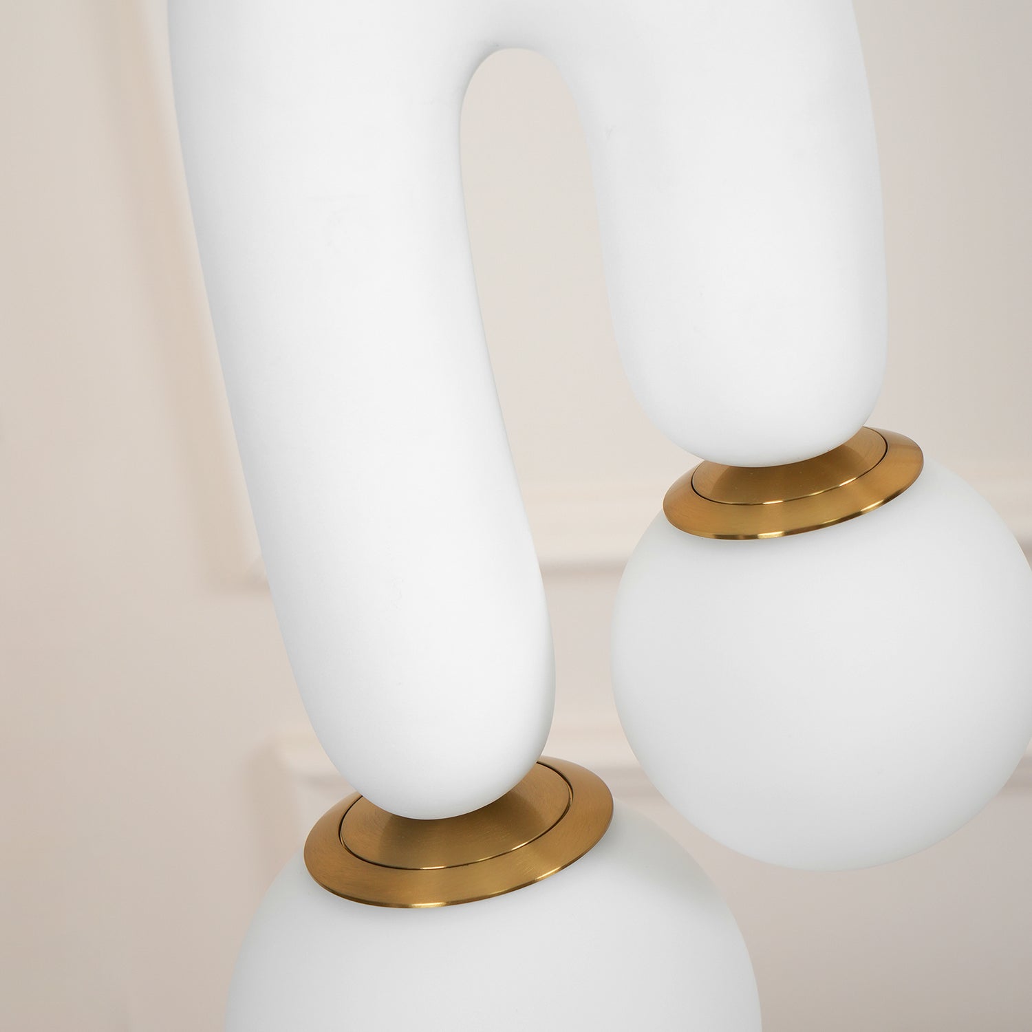 Oo Pendant Light Smooth Sculptural Organic - Letslighting