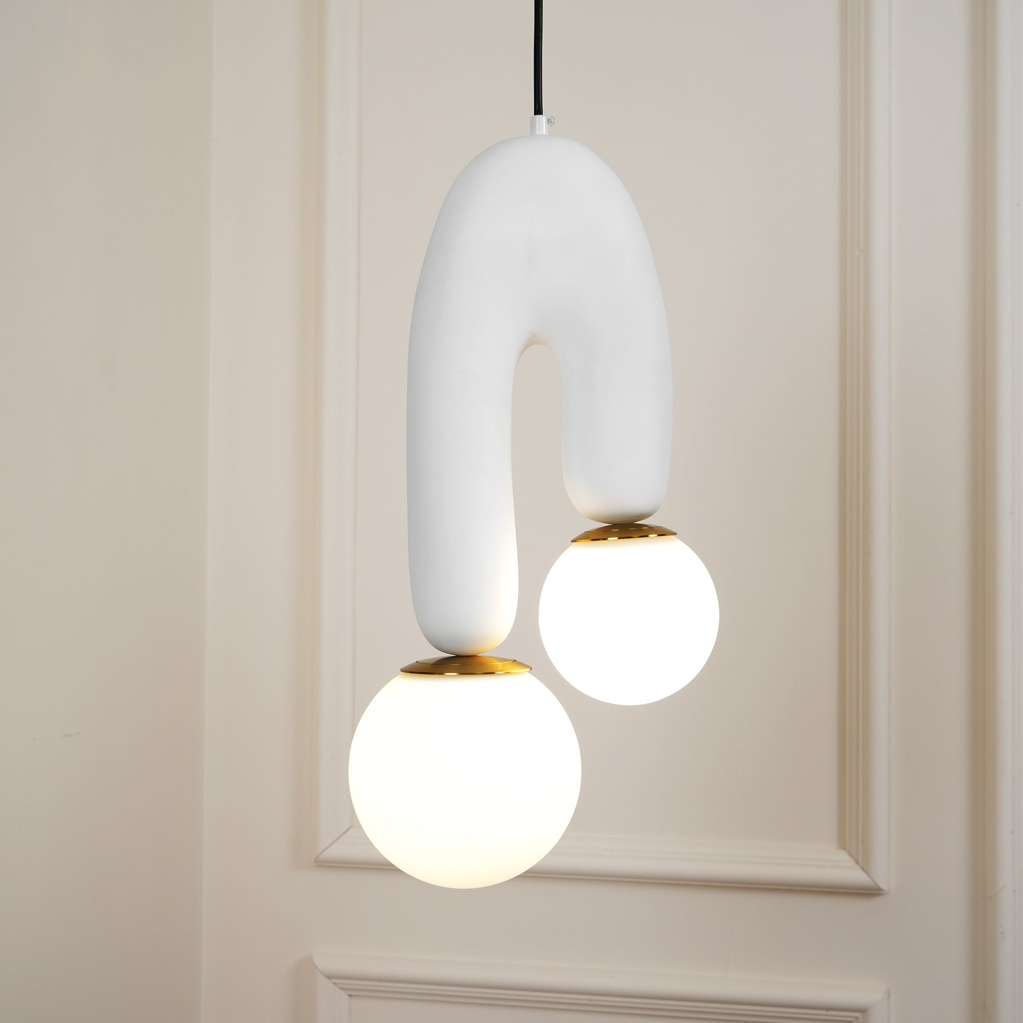 Zenithra Resin Scandinavian Pendant Light - Letslighting