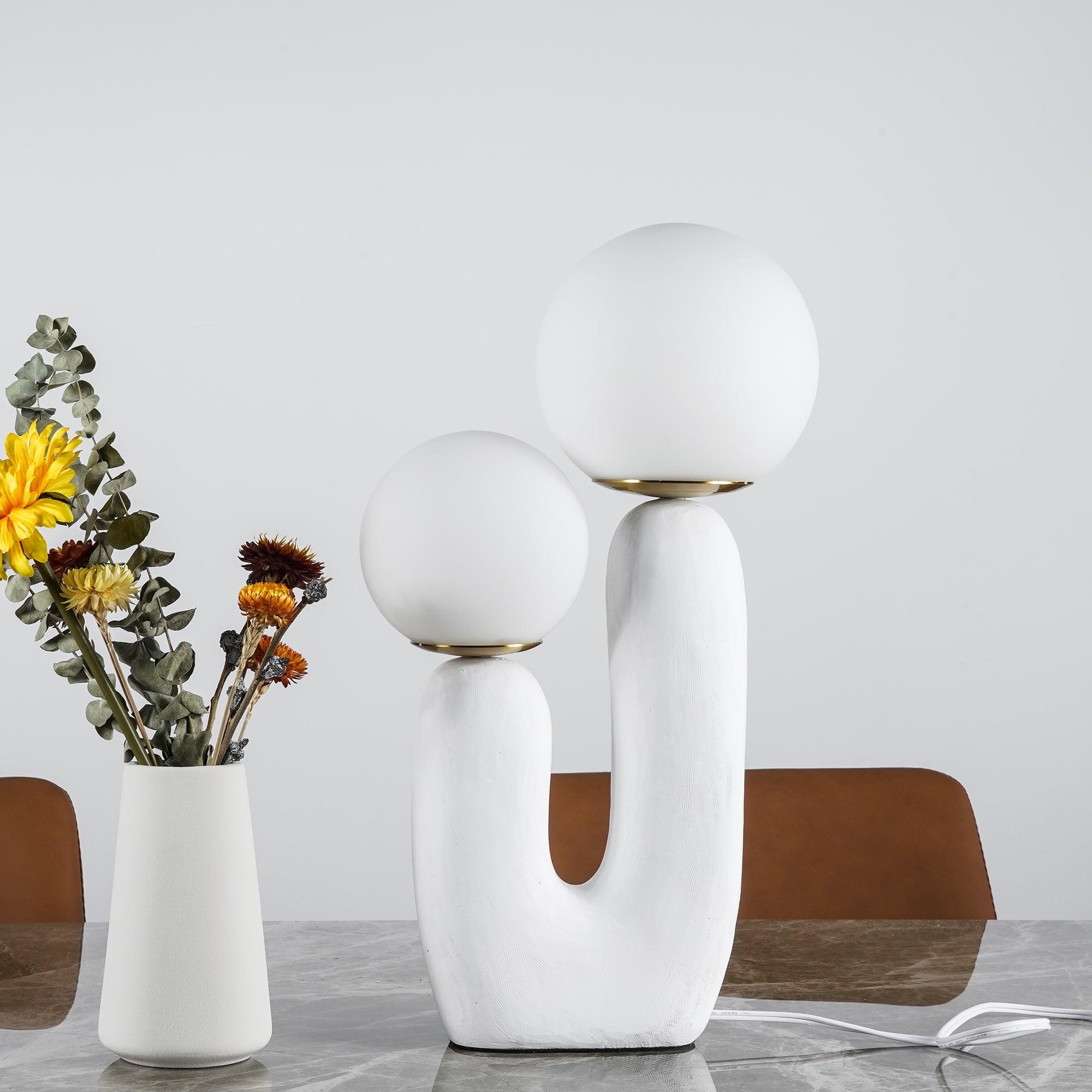 Elyrain Resin Artistic Table Lamp - Letslighting