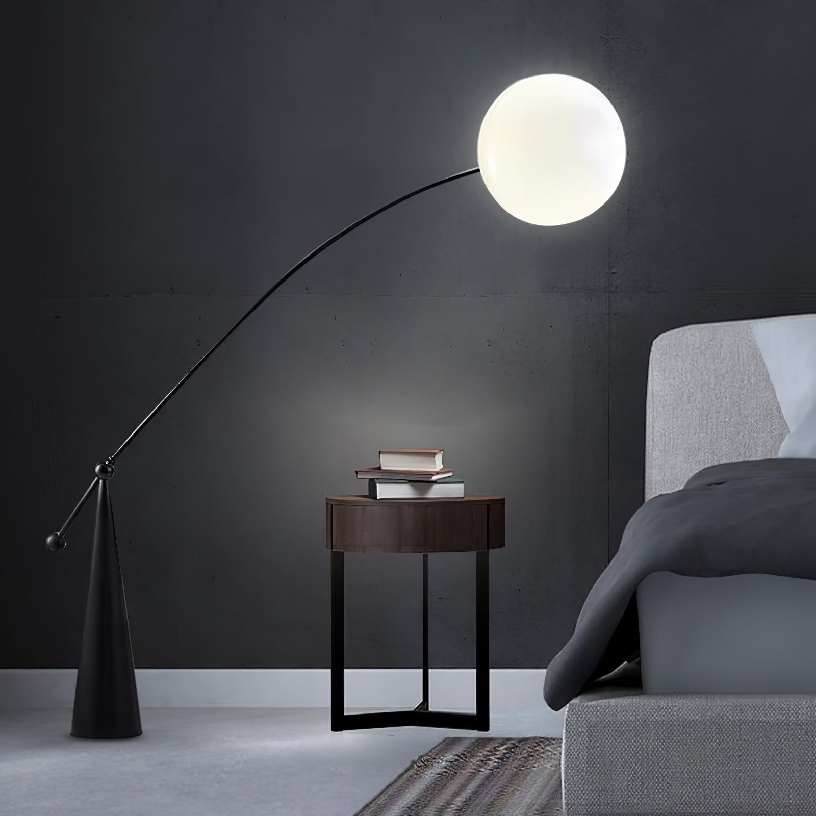 Ortalil Modern Arc Floor Lamp - Letslighting