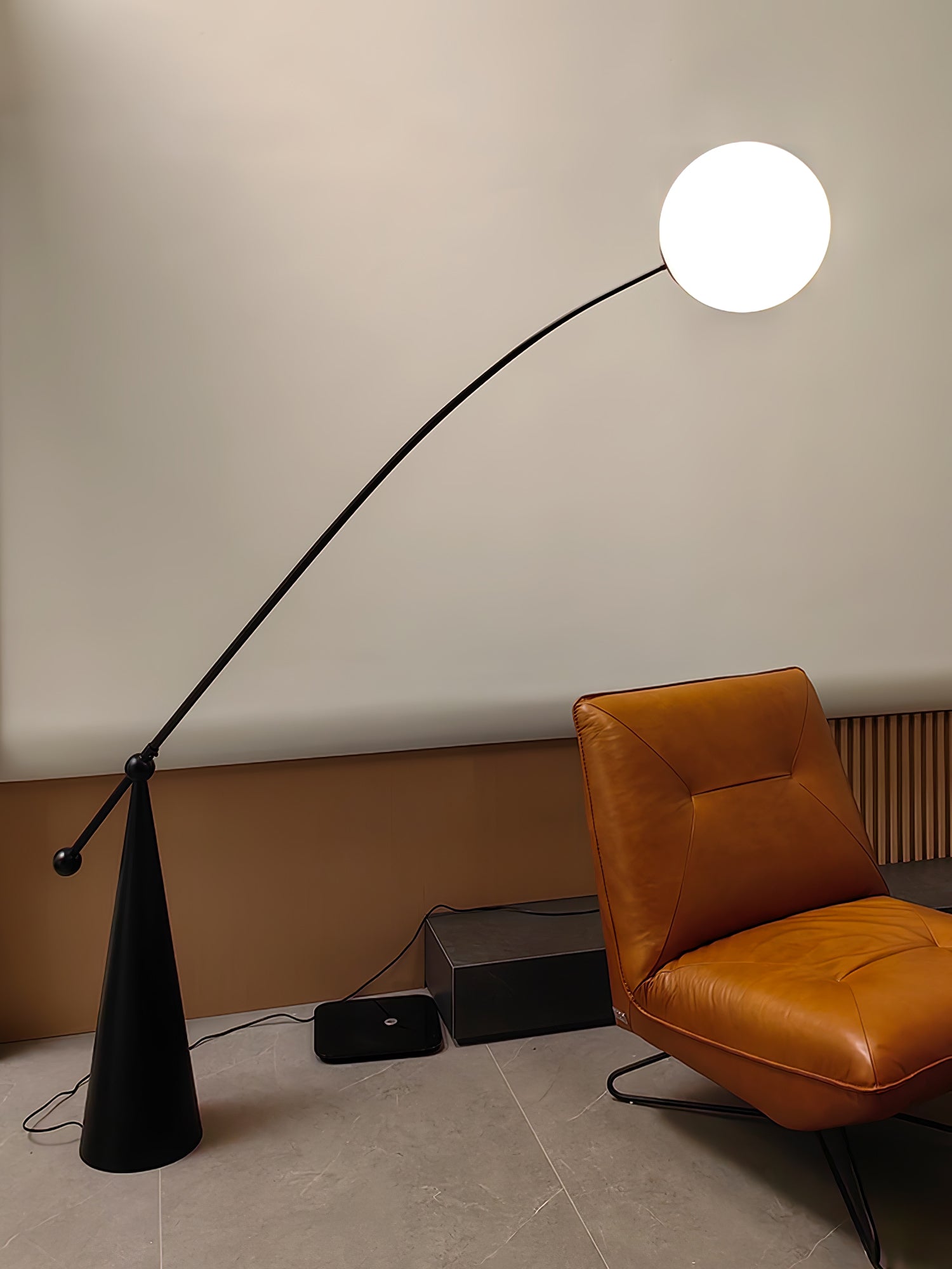 Ortalil Modern Arc Floor Lamp - Letslighting