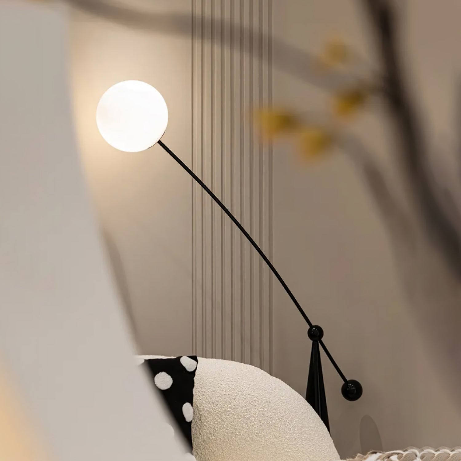 Ortalil Modern Arc Floor Lamp - Letslighting