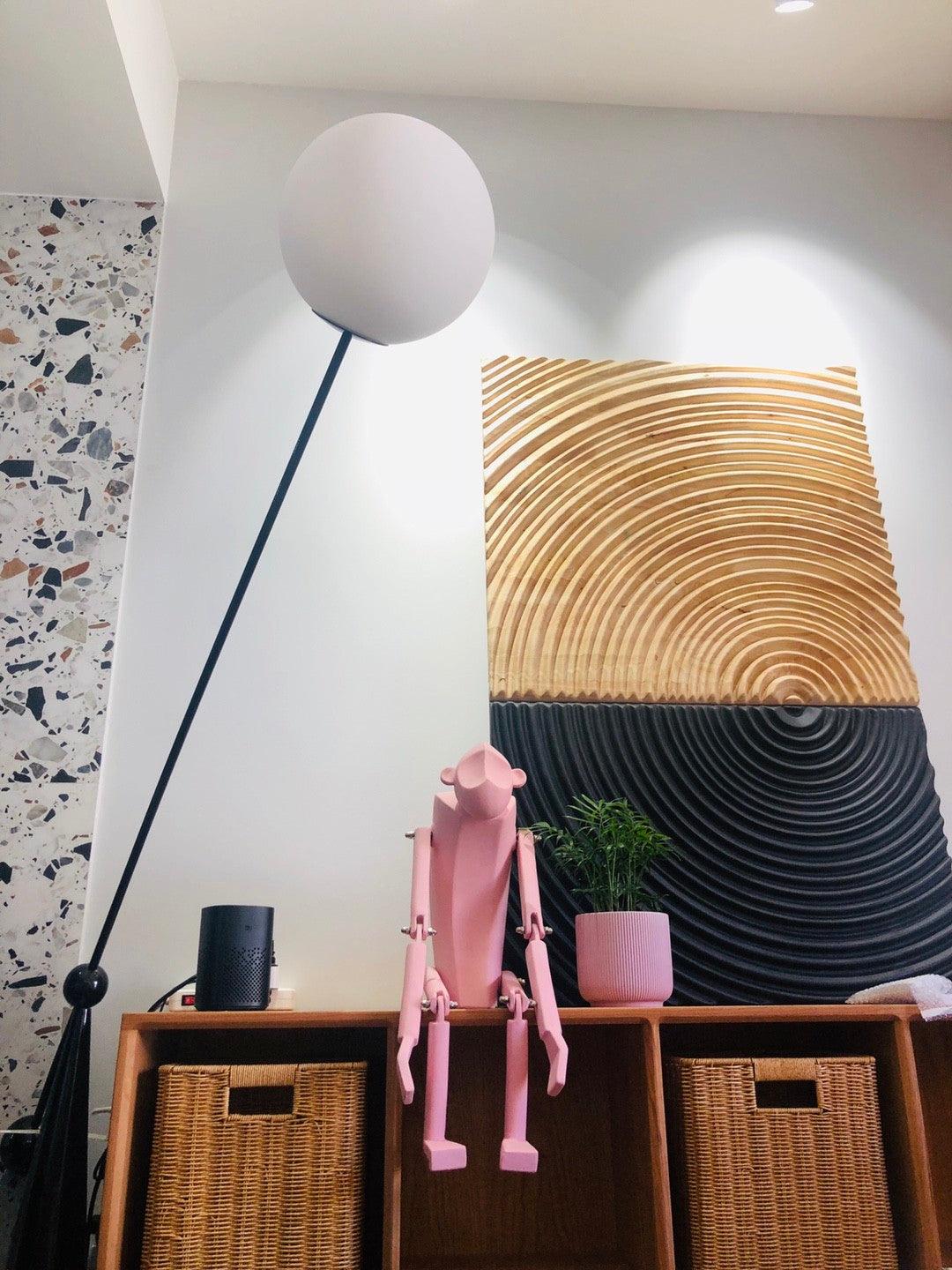 Ortalil Modern Arc Floor Lamp - Letslighting