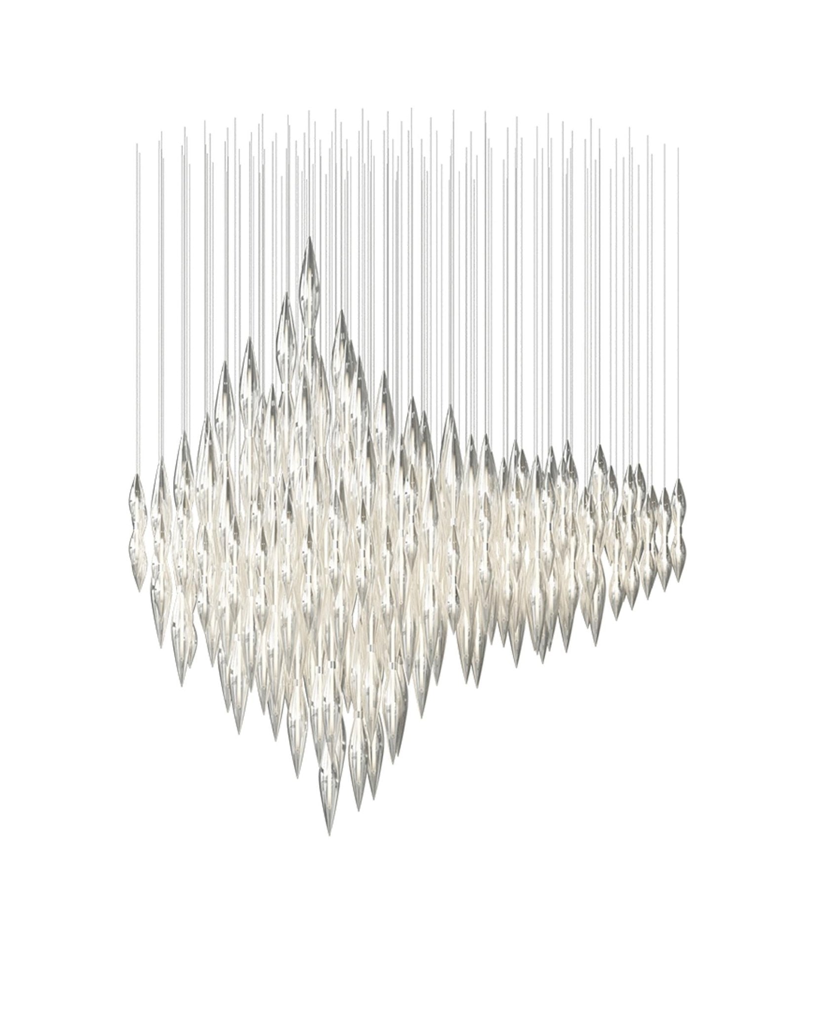 Oloren Prismatic Crystal Chandelier - Letslighting