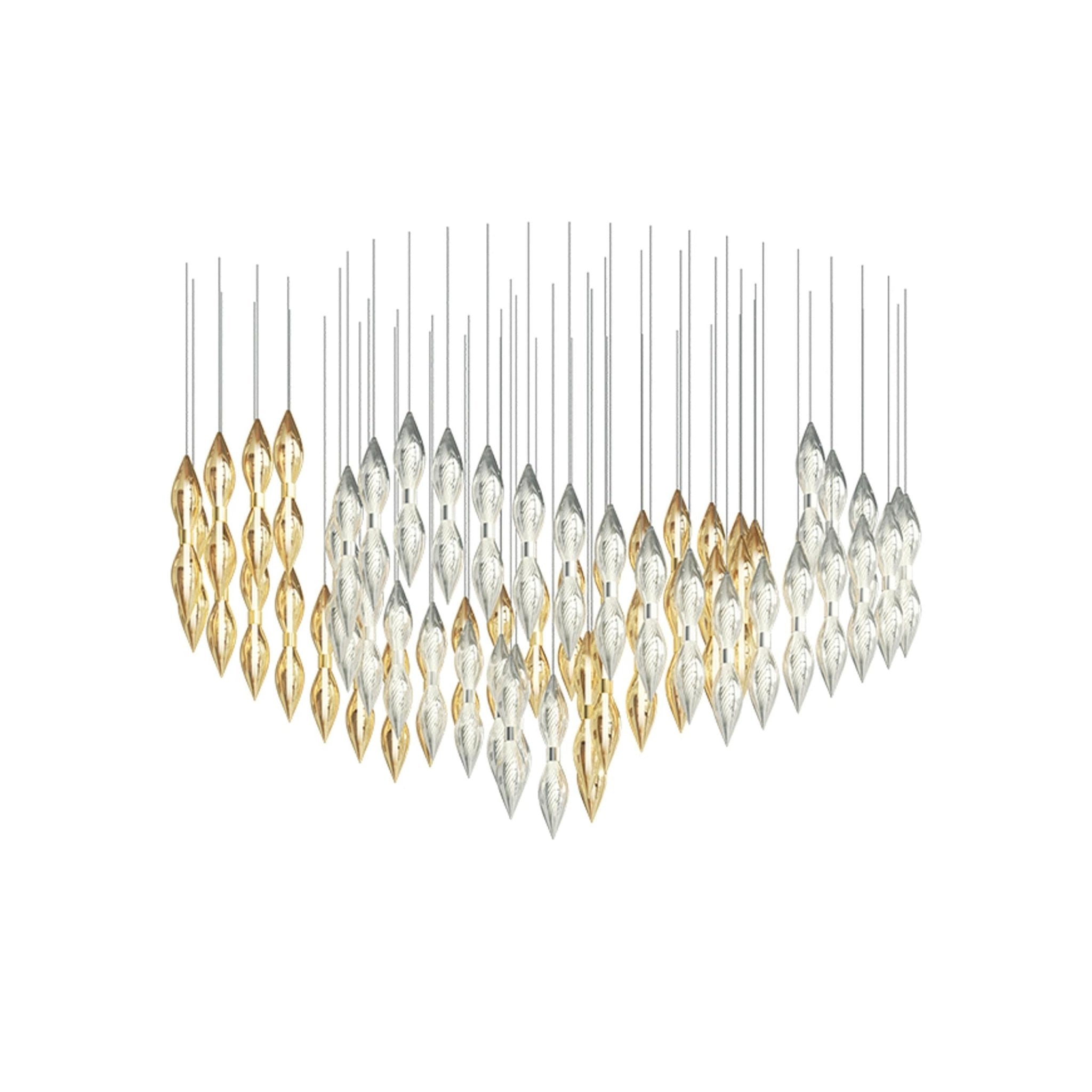 Oloren Prismatic Crystal Chandelier - Letslighting